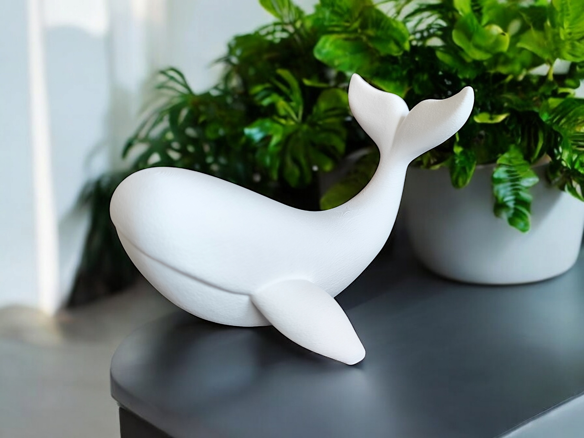 Sculpture #4 – „TheWhale“ 3D print product image 4 by Deltaprints