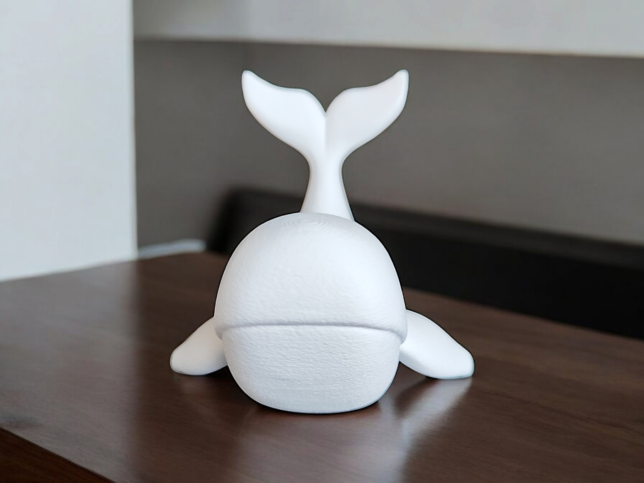 Sculpture #4 – „TheWhale“ 3D print product image 2 by Deltaprints