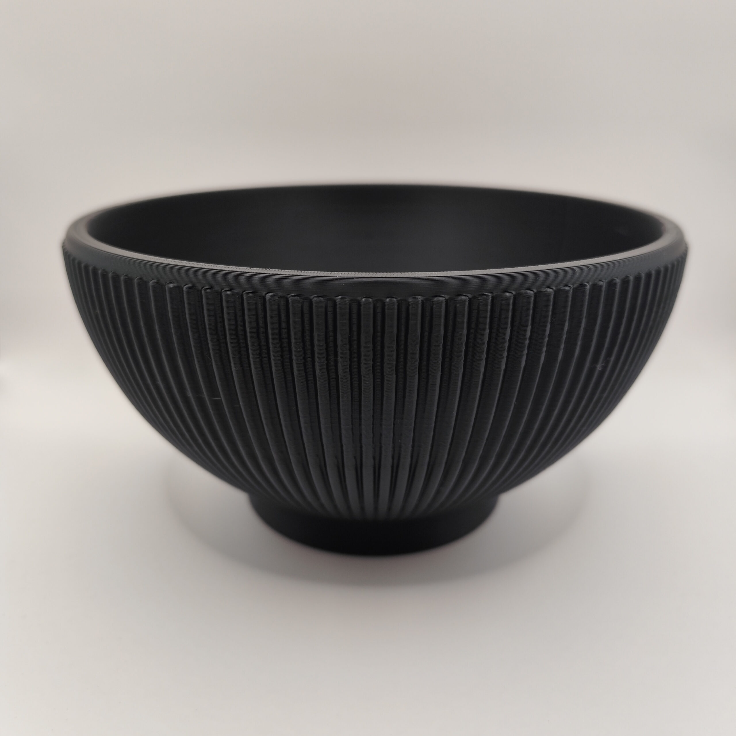 Ribbed Designer Bowl „Lemony Beauty“ 3D print product image 4 by Deltaprints