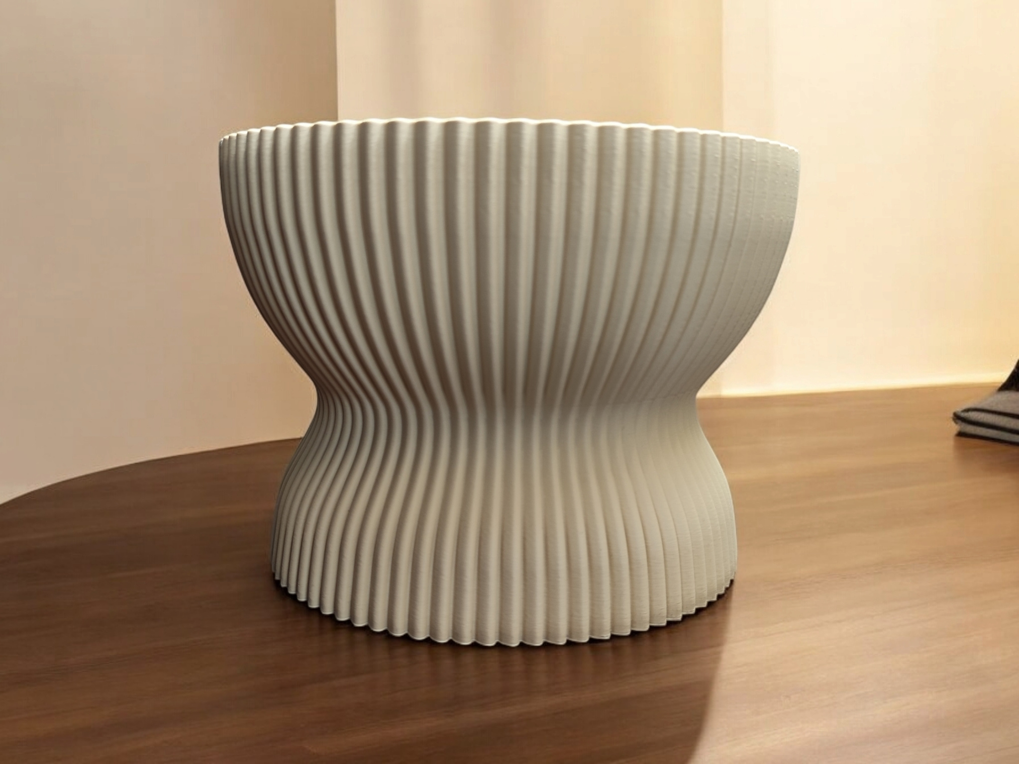Ribbed Vintage Double Bowl „Emma“ 3D print product image 2 by Deltaprints