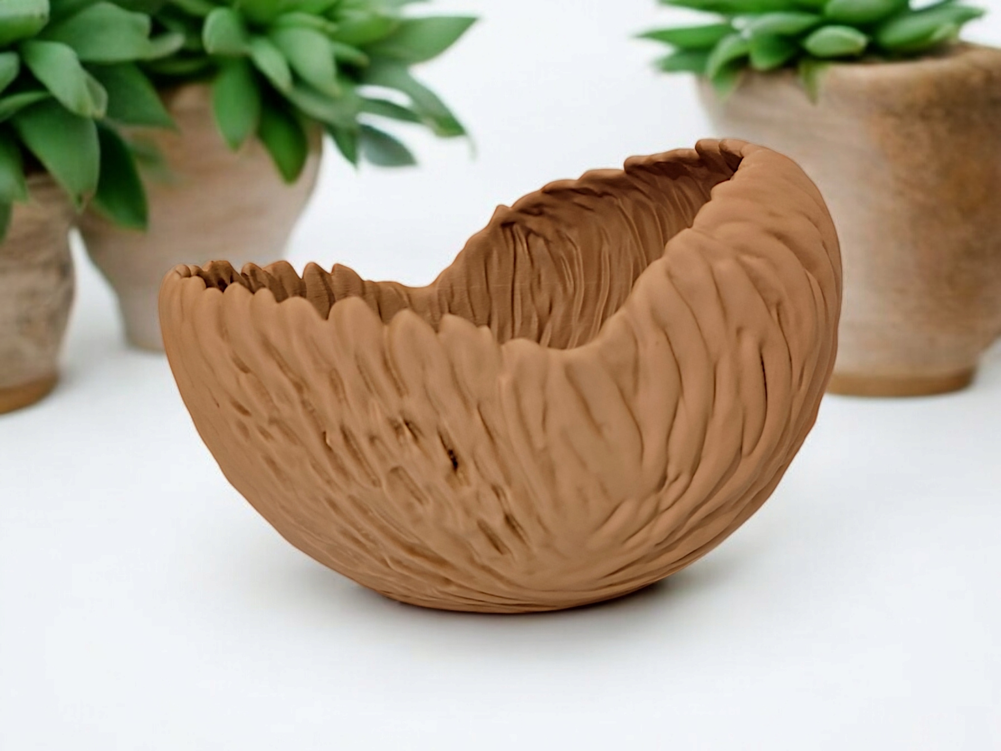 Organically Shaped Design Bowl 3D print product image 2 by Deltaprints