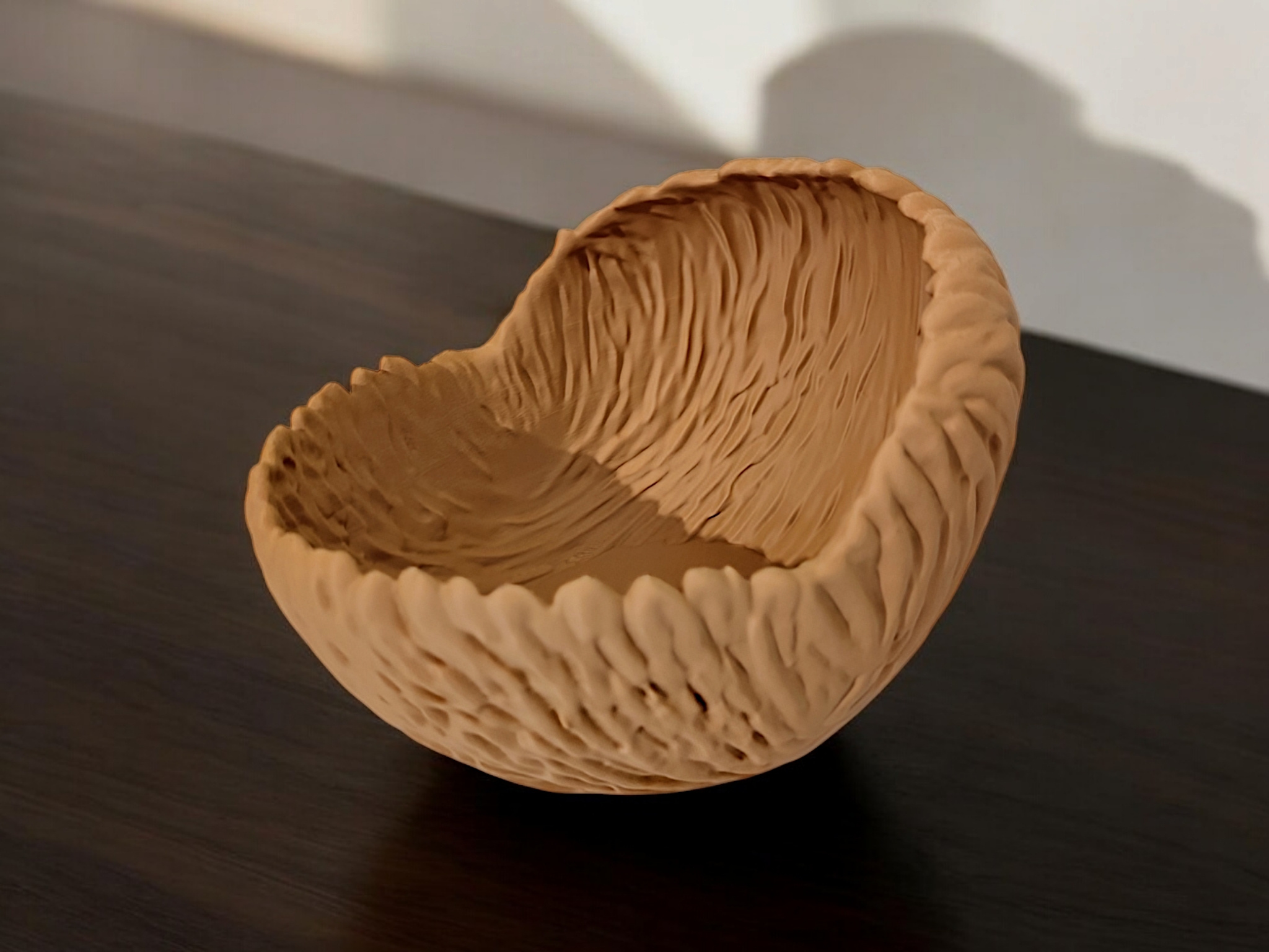 Organically Shaped Design Bowl 3D print product image 3 by Deltaprints