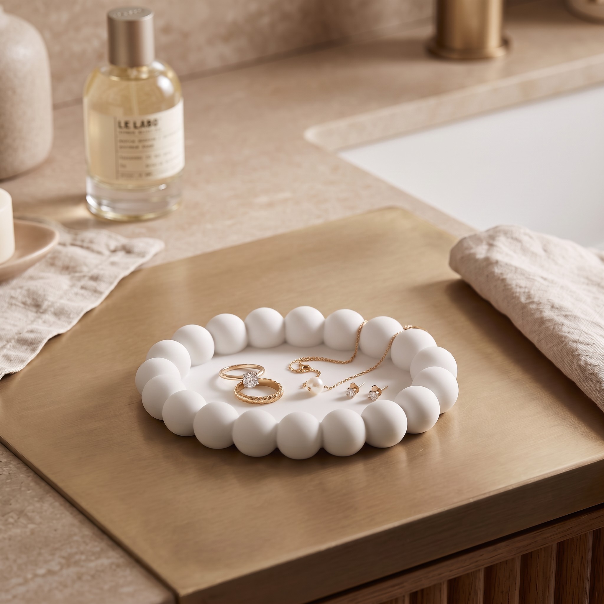 Bubble jewelry tray set 3D print product image 3 by Deltaprints