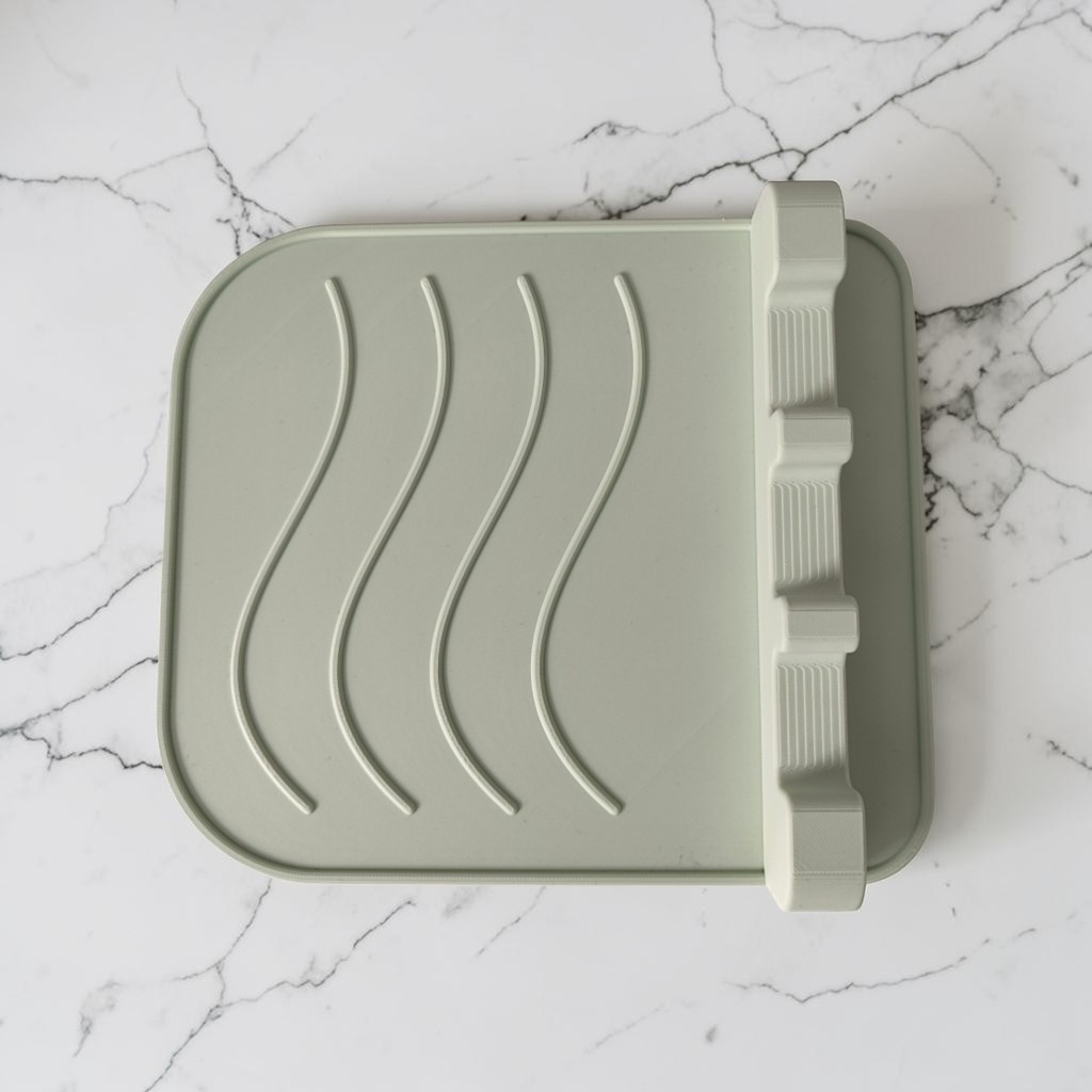 The CookSitter 3.0 – Cooking utensil rest 3D print product image 4 by Deltaprints