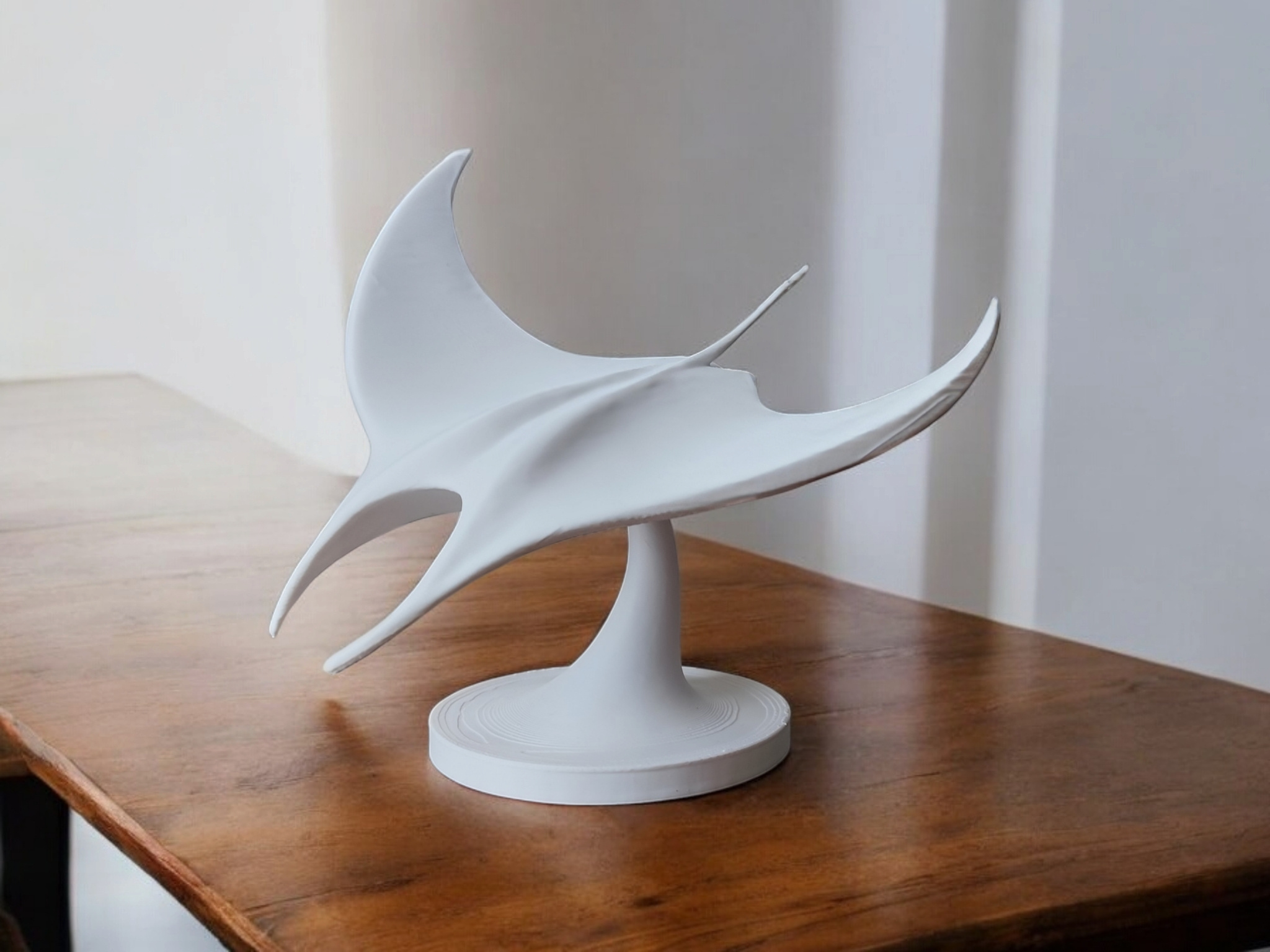 Sculpture #2 – „The Manta“ 3D print product image 4 by Deltaprints