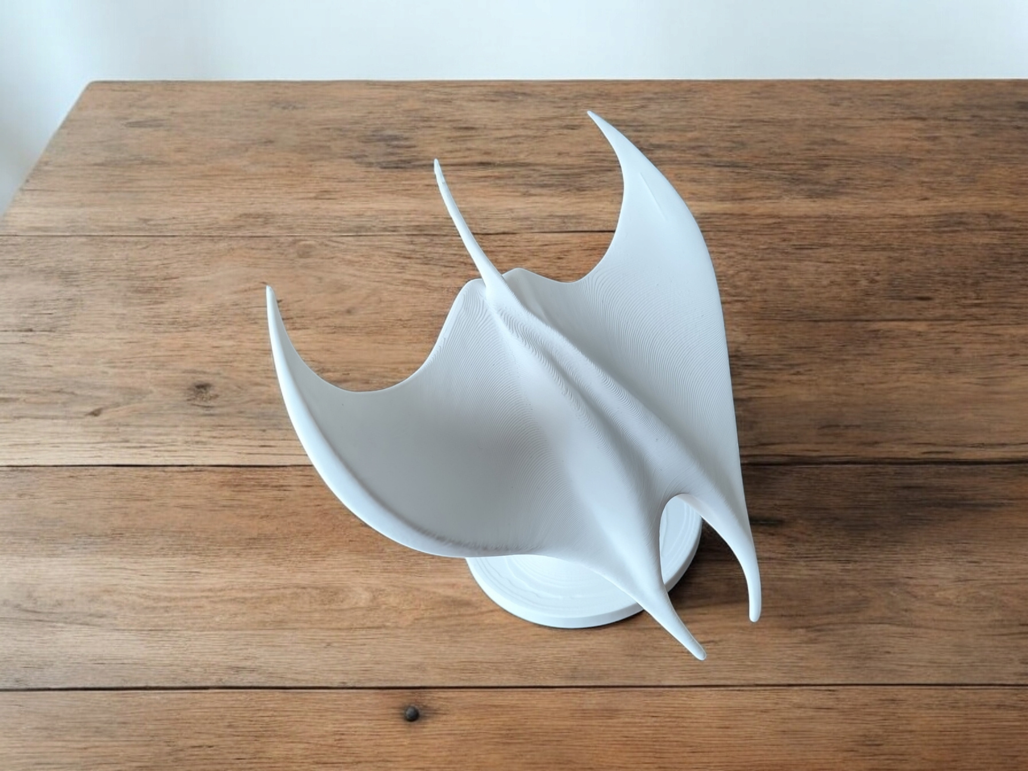 Sculpture #2 – „The Manta“ 3D print product image 2 by Deltaprints