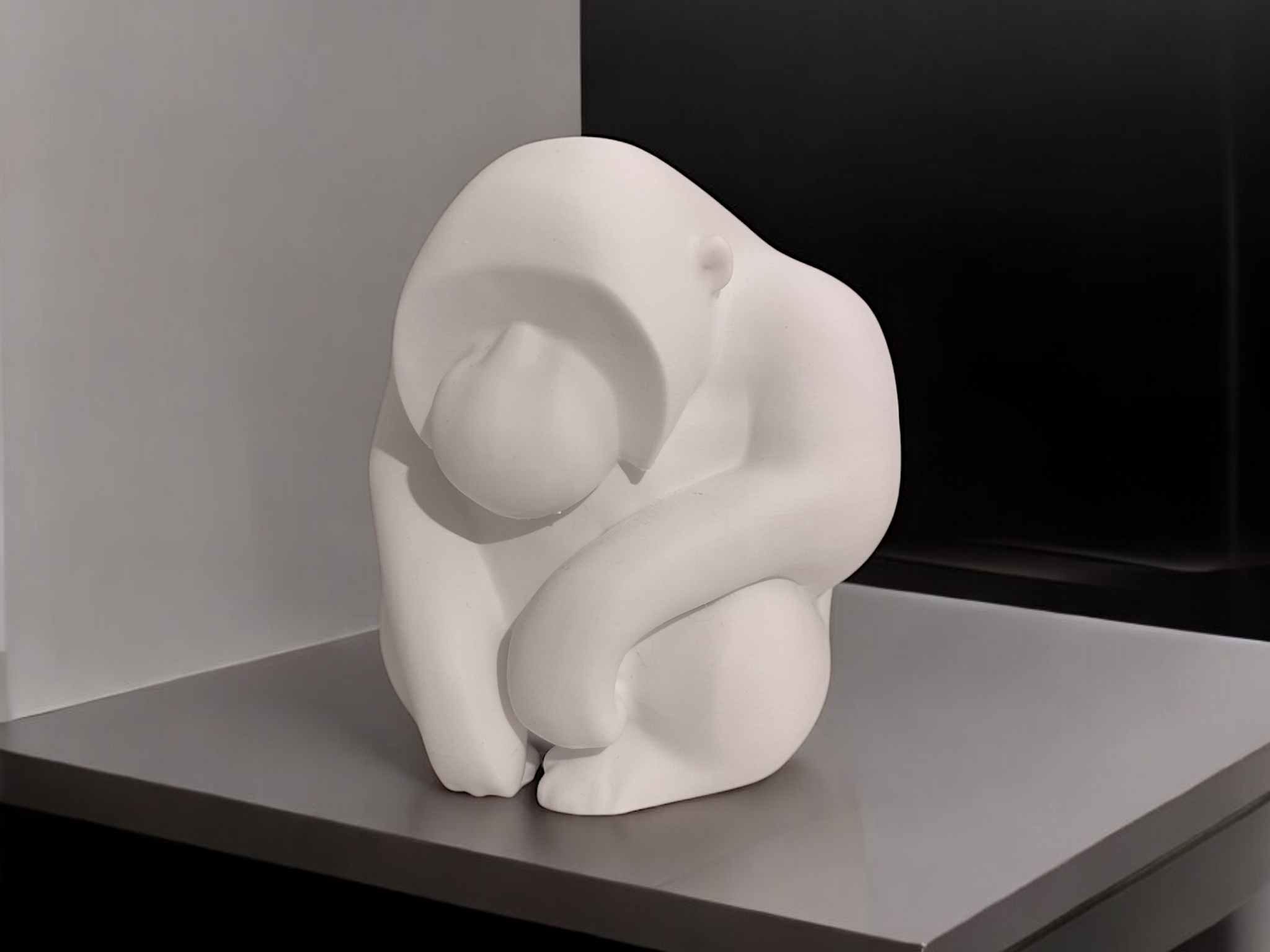 Sculpture #3 – „Orang“ 3D print product image 2 by Deltaprints