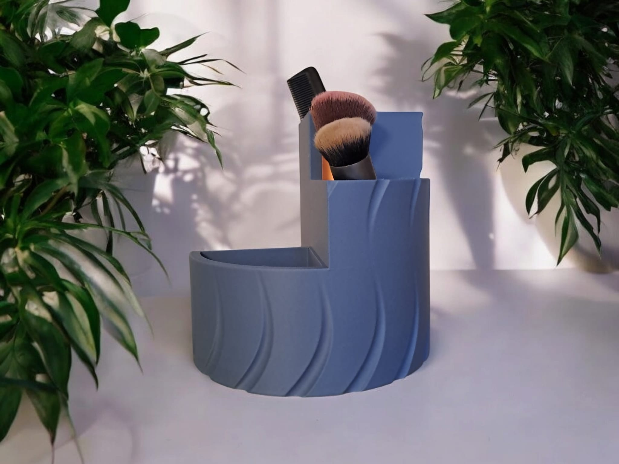 Office and make-up organizer „Wavy“ 3D print product image 4 by Deltaprints