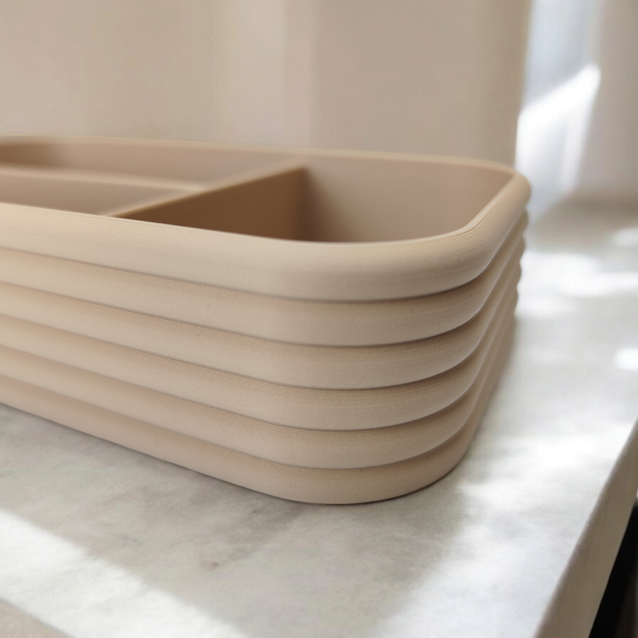 Retro-Style Office Organizer 3D print product image 4 by Deltaprints