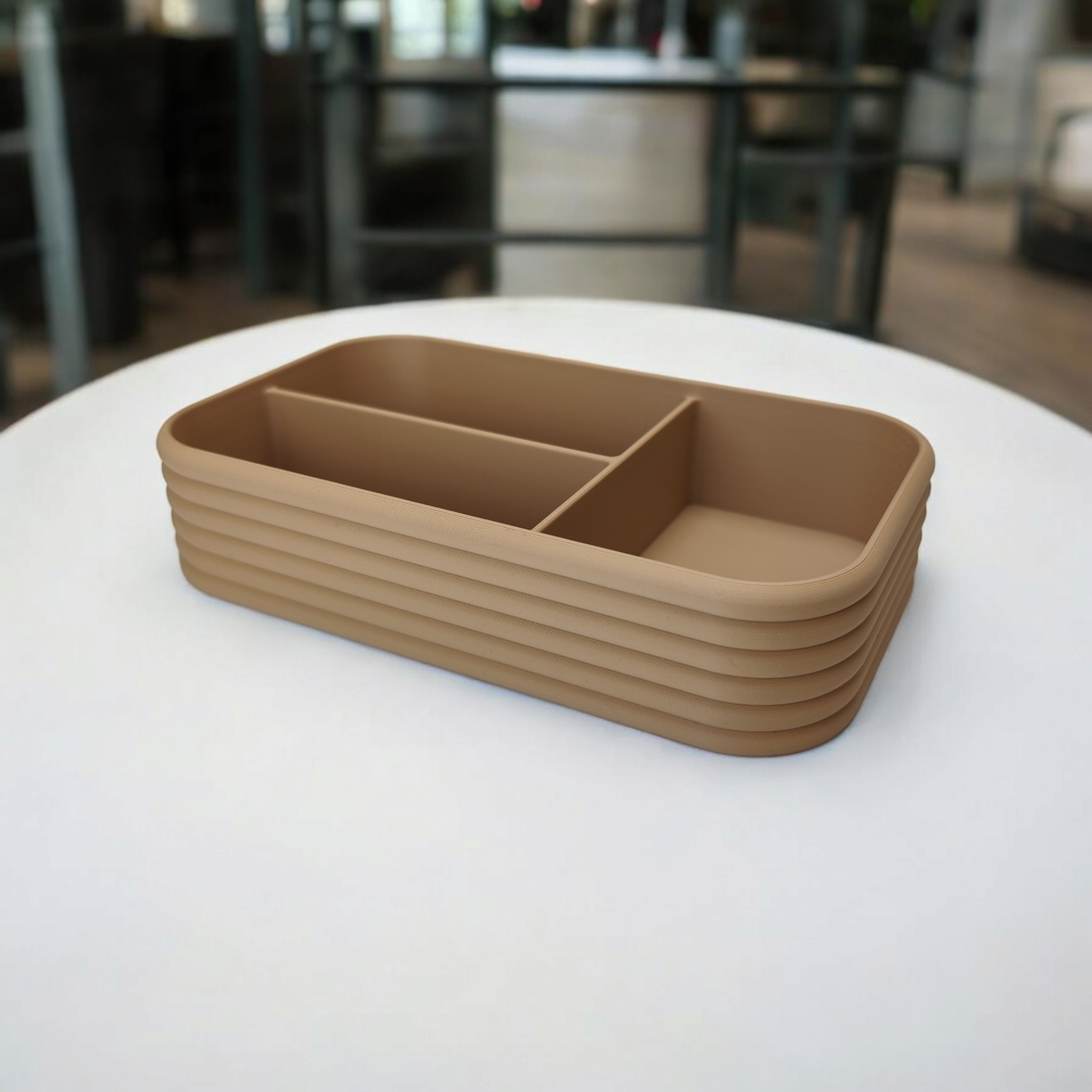 Retro-Style Office Organizer 3D print product image 3 by Deltaprints