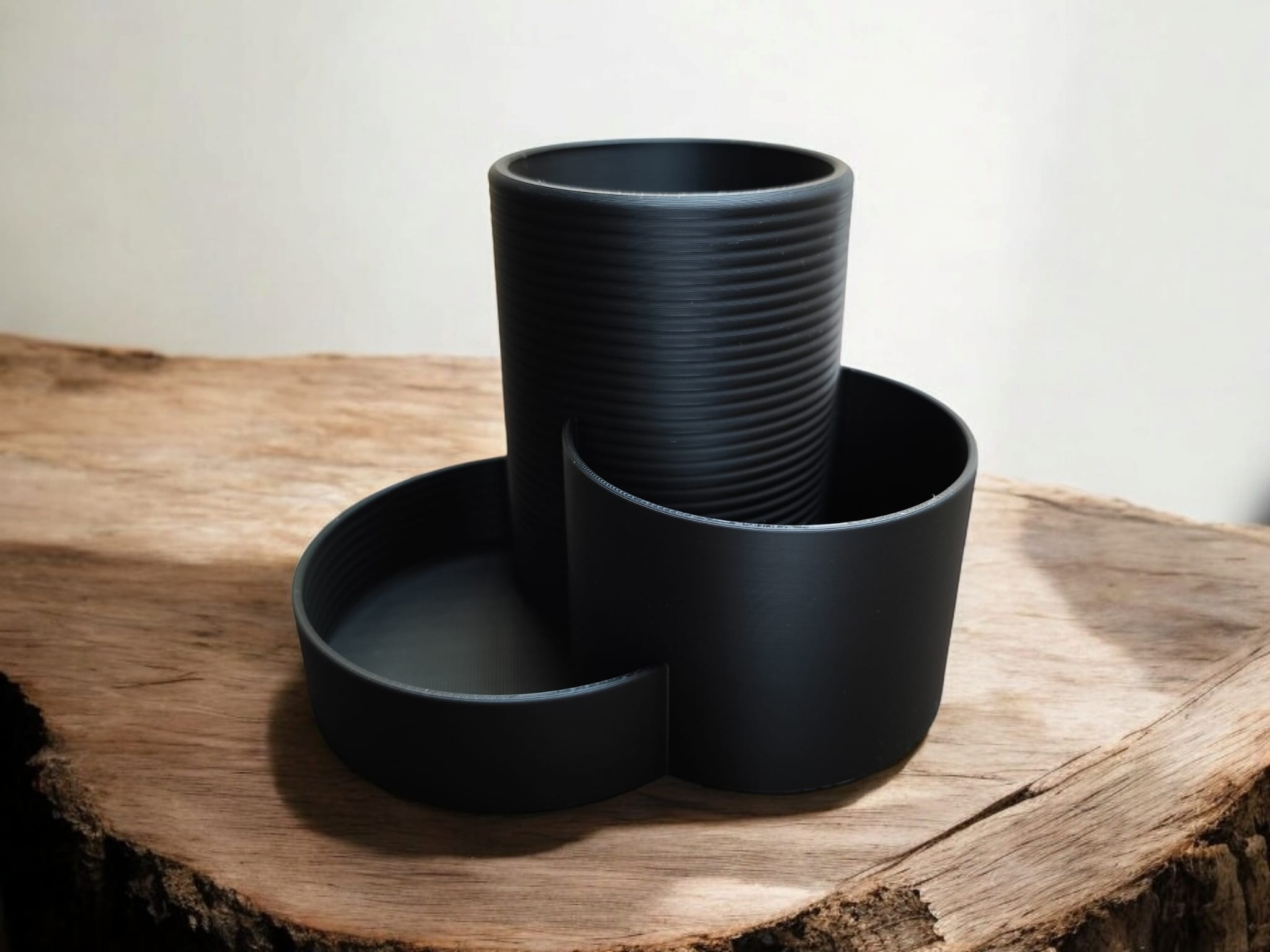 Modern Office Organizer „Three Cups“ 3D print product image 2 by Deltaprints