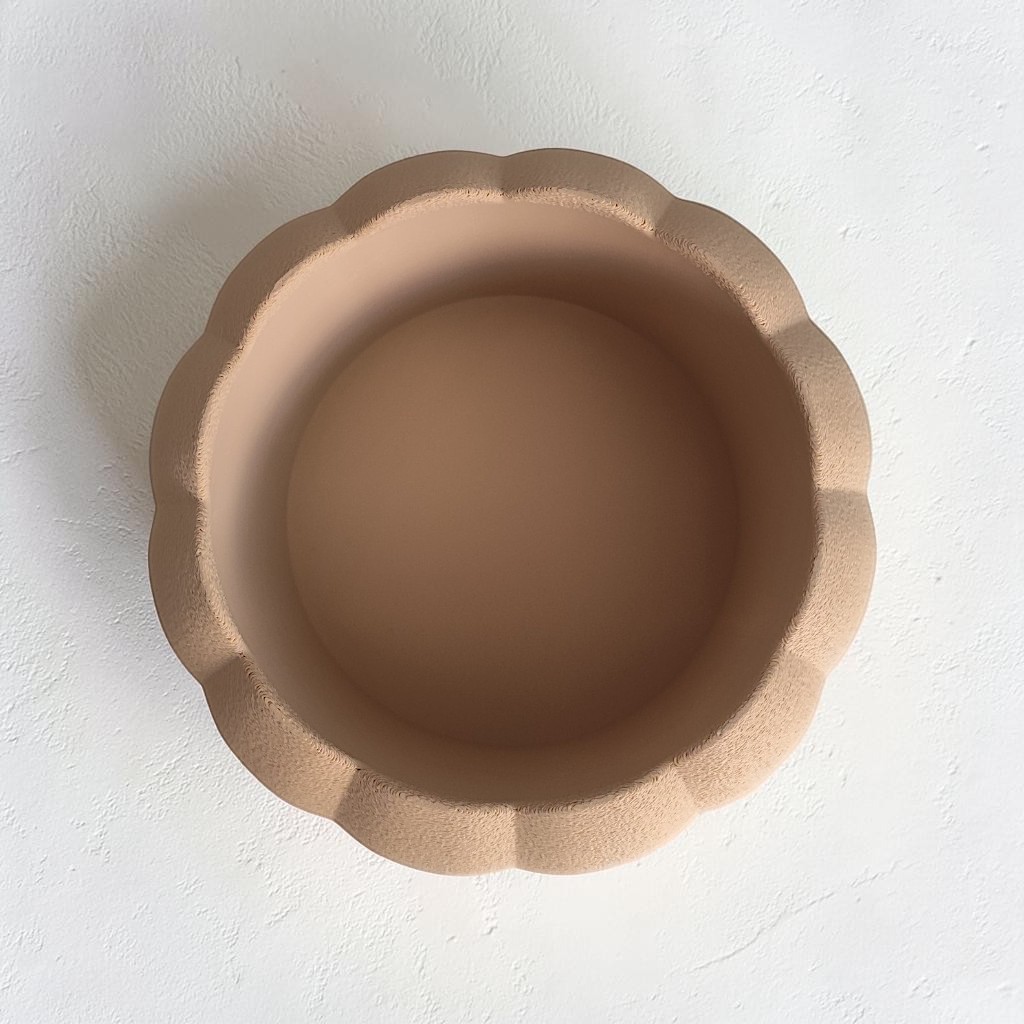 Cute autumnal pumpkin planter 3D print product image 4 by Deltaprints