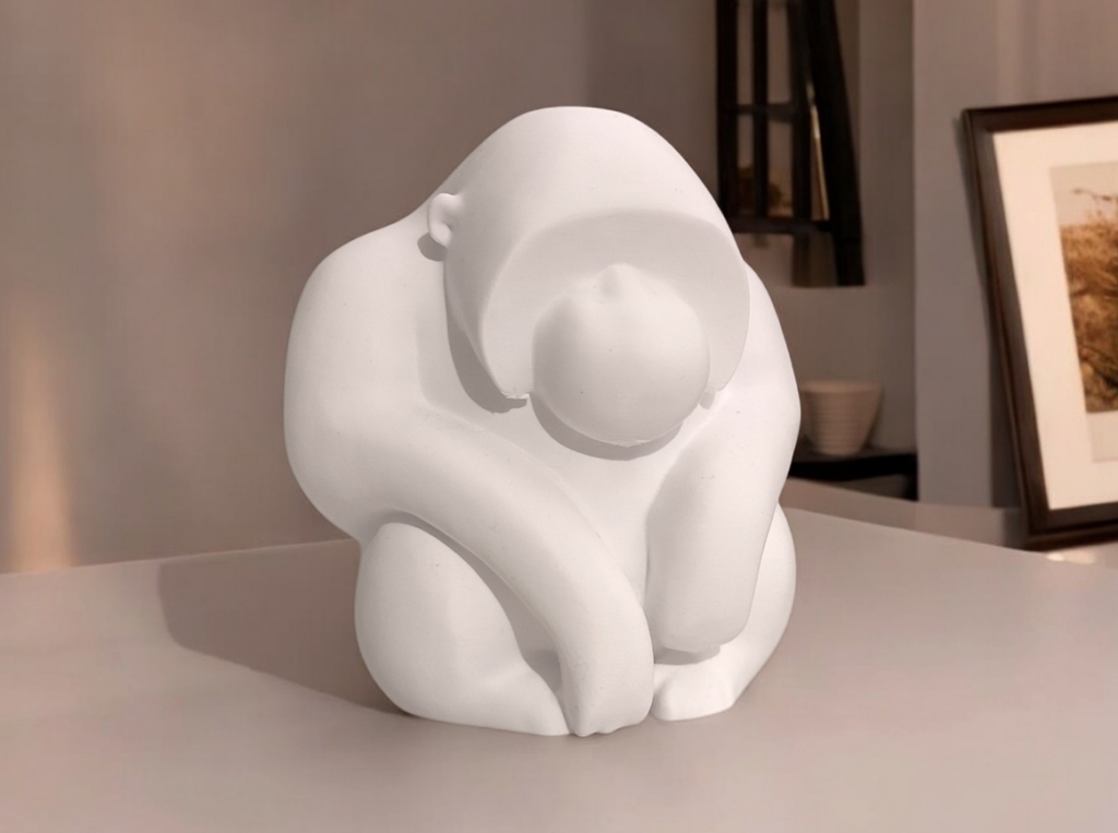 Sculpture #3 – „Orang“ – commercial STL model for 3D printing by Deltaprints