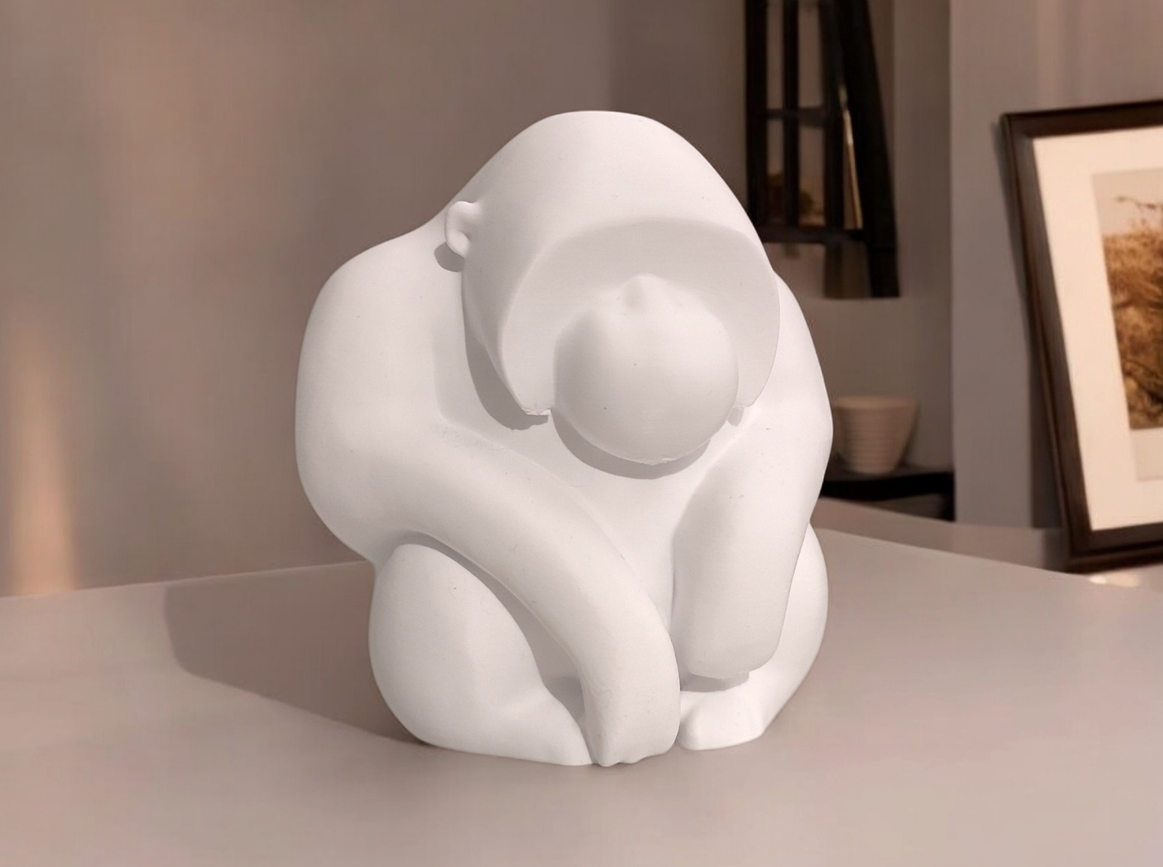 Sculpture #3 – „Orang“ commercial STL file Sculptures by Deltaprints