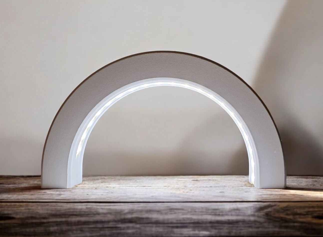 Minimalist Designer Light Arch „Glow Loop“ commercial STL file Desk Accessories by Deltaprints