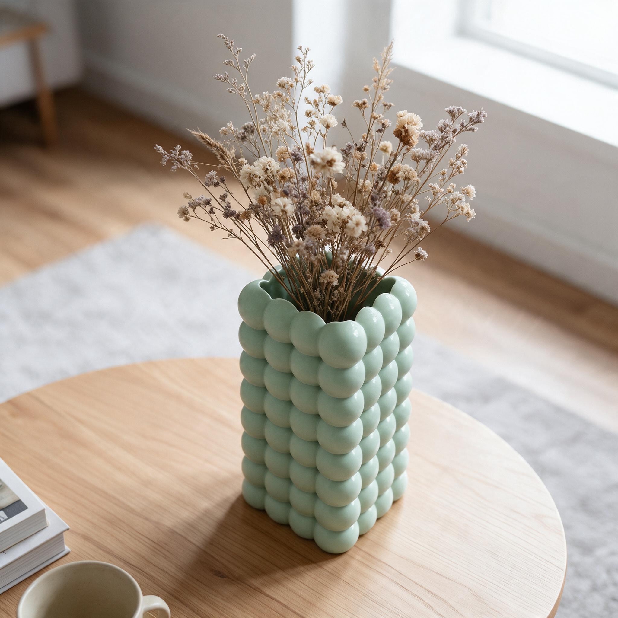 Modern Bubble Vase 3D print product image 3 by Deltaprints