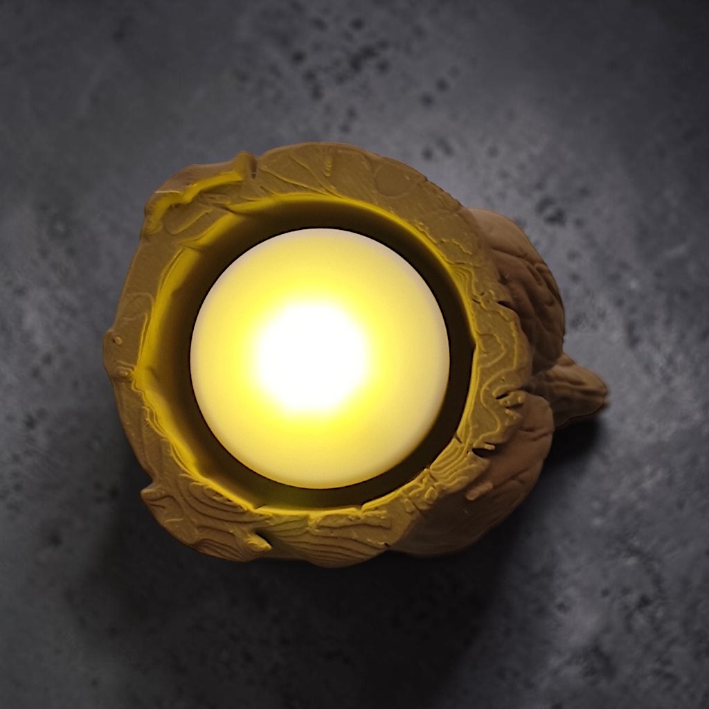Spooky Tree Tealight Holder – Halloween Decoration 3D print product image 4 by Deltaprints