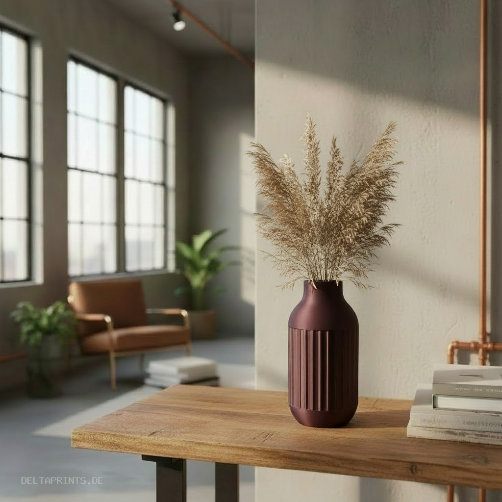 Industrial Design Vase 3D print product image 2 by Deltaprints