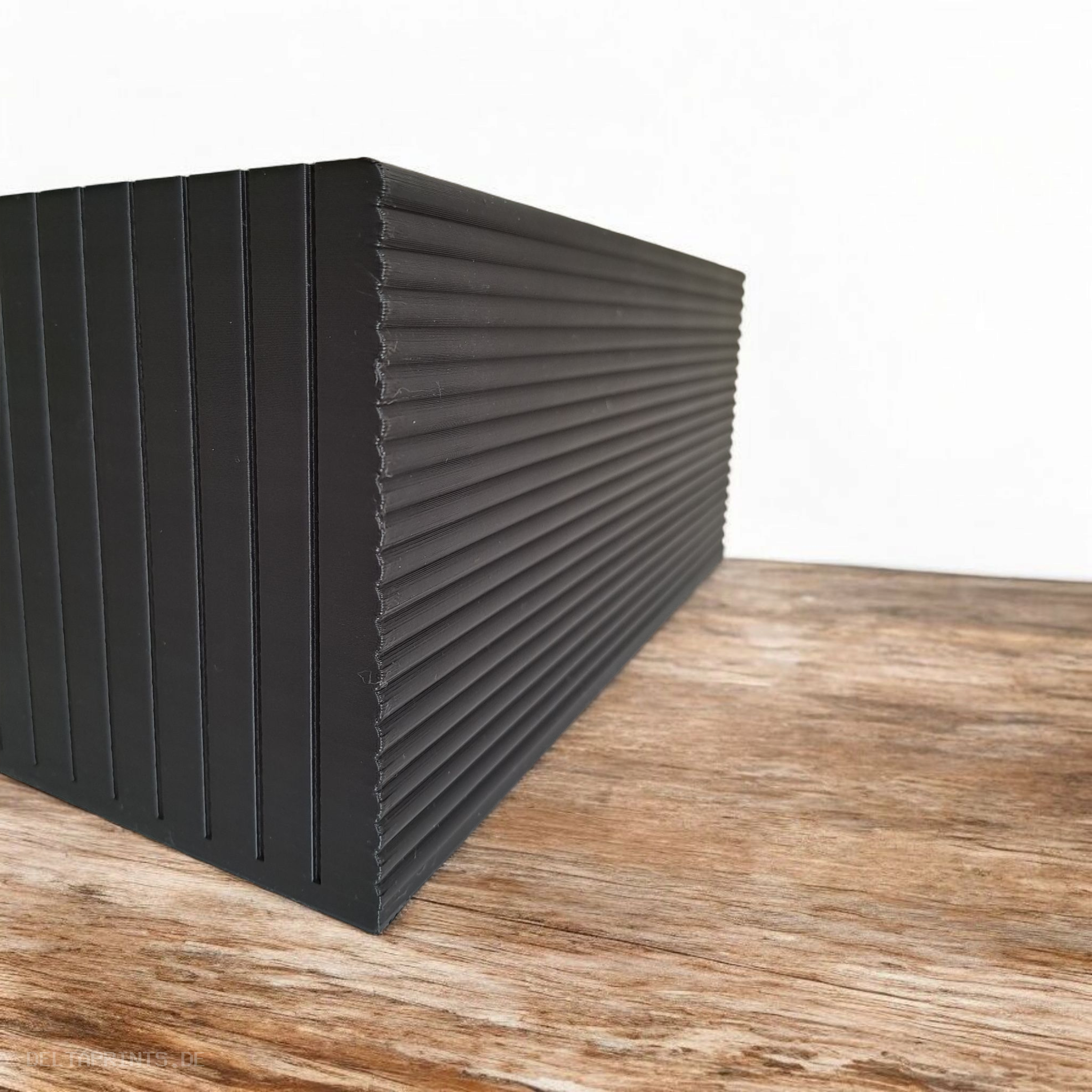 Modern Design Office Organizer With Ribbed Surface 3D print product image 3 by Deltaprints