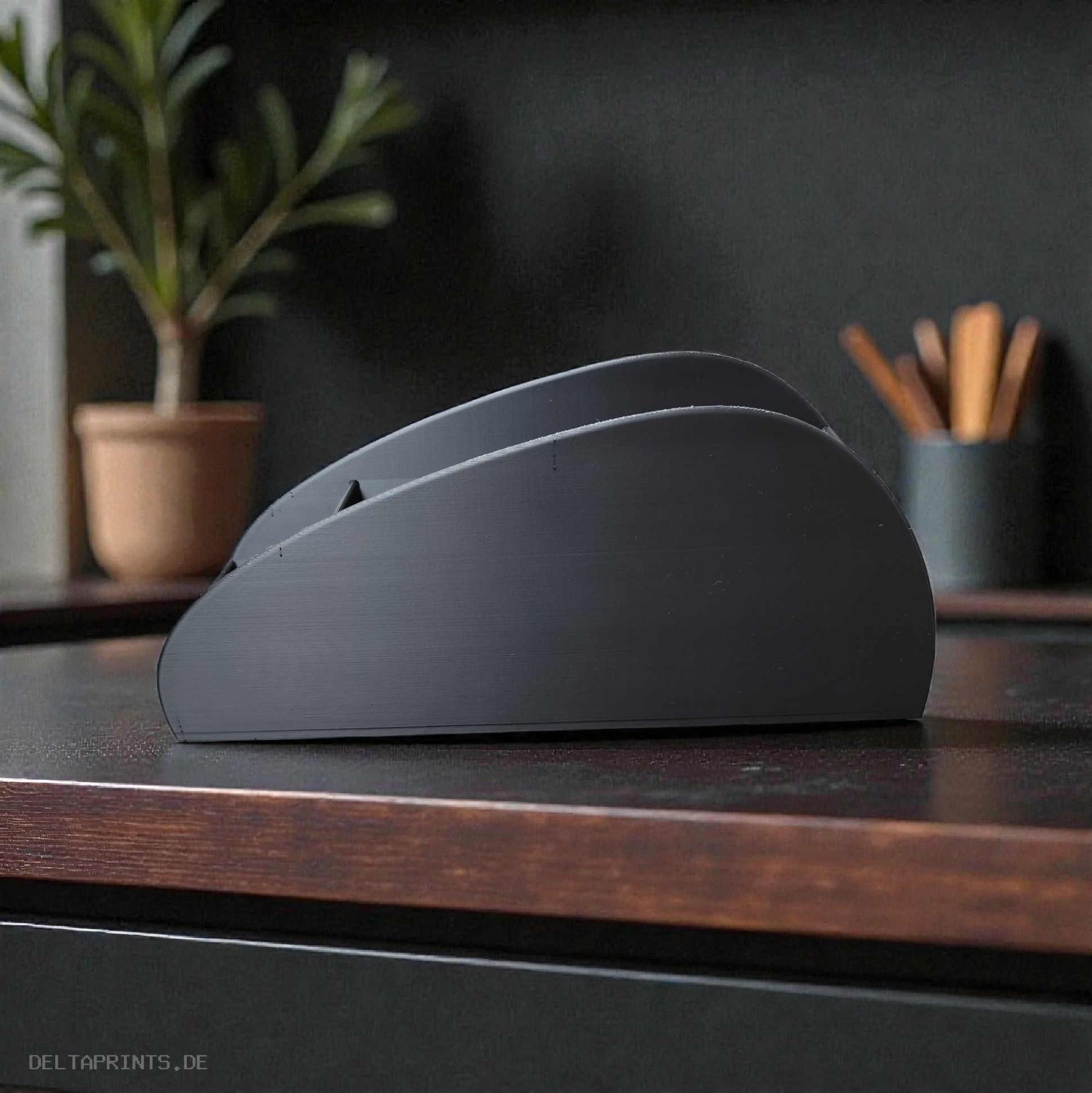 Modern remote & more organizer 3D print product image 4 by Deltaprints
