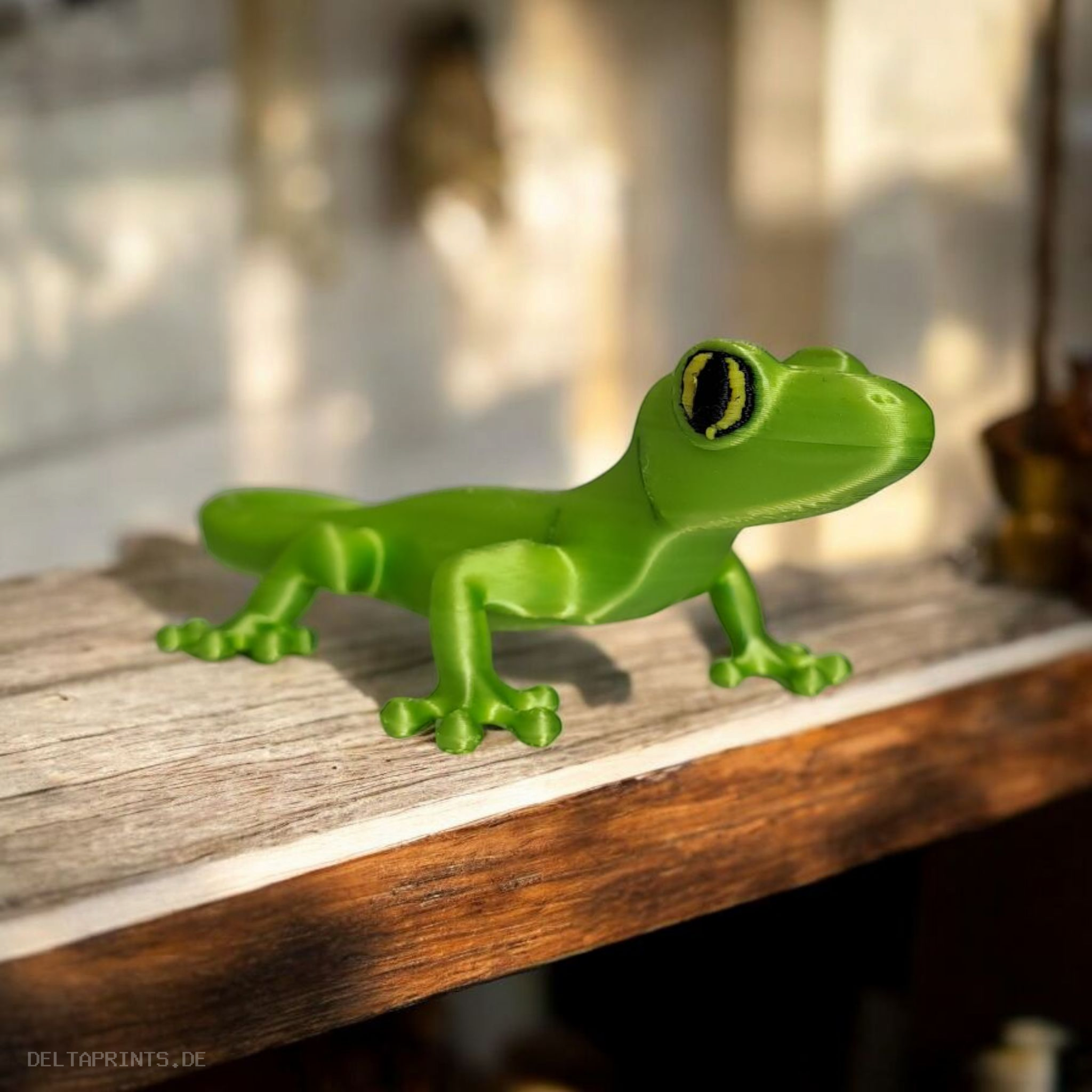 Small Desert Gecko Figure 3D print product image 4 by Deltaprints