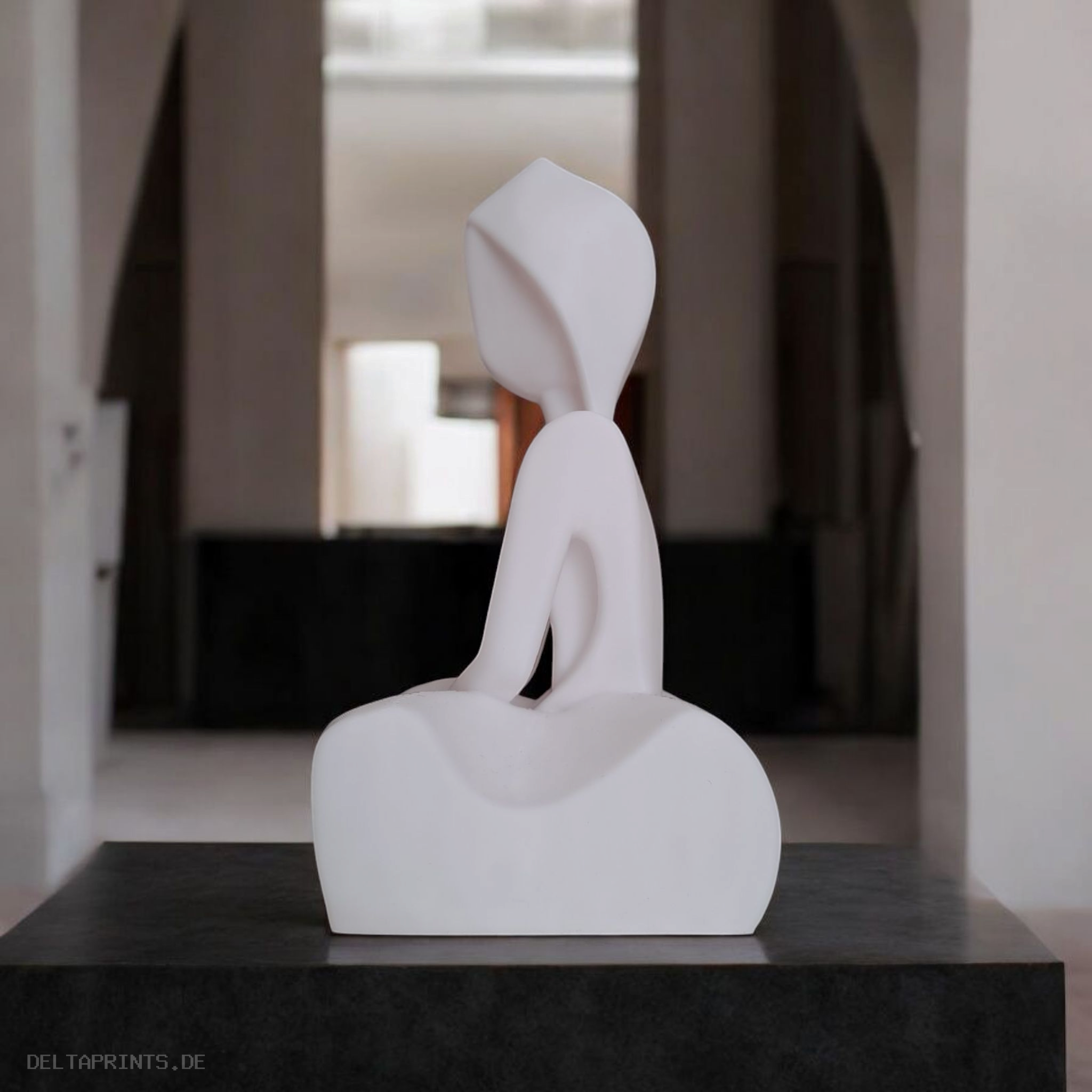 Sculpture #13 – The Silent Woman 3D print product image 3 by Deltaprints