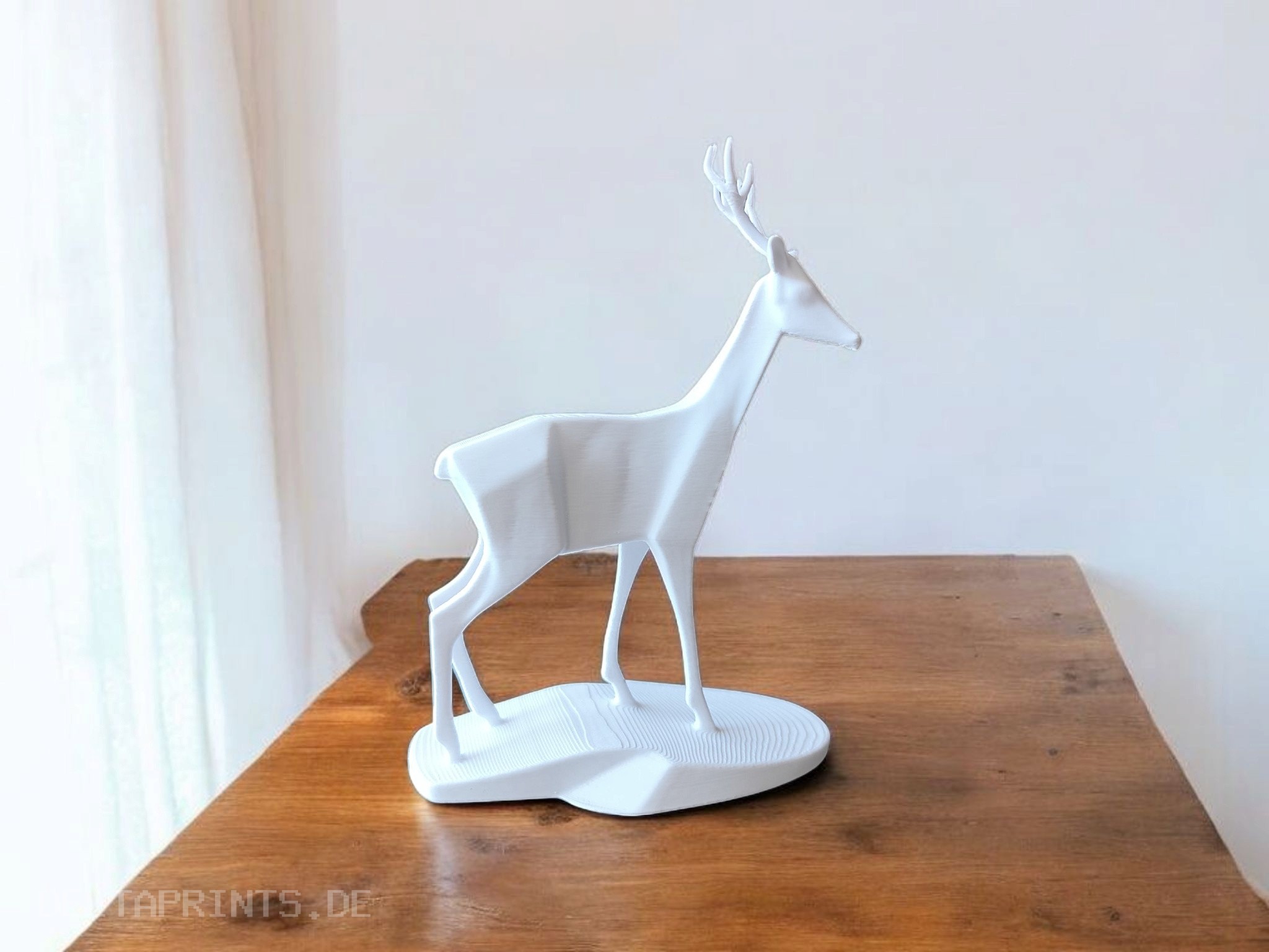 Sculpture #8 – „Stag“ 3D print product image 2 by Deltaprints