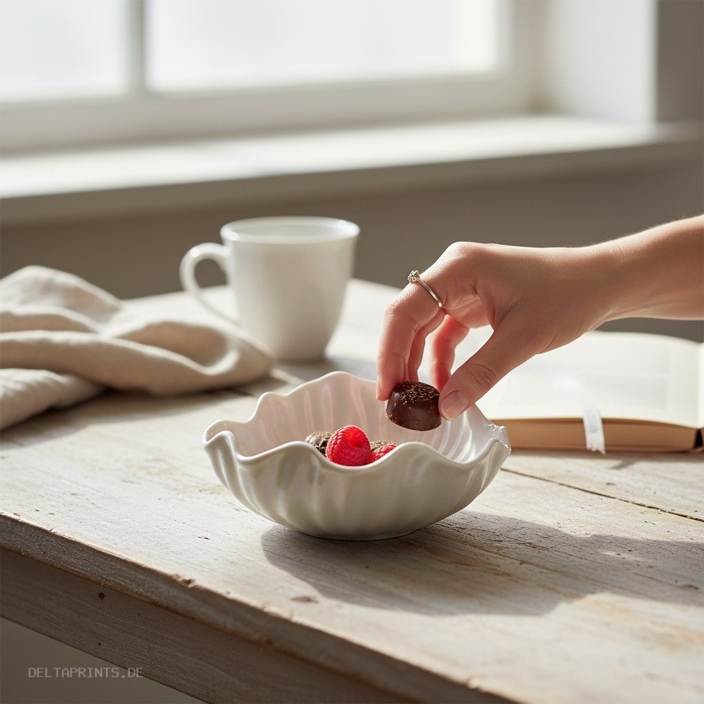 Glossy Seashell Bowl Version Two commercial STL file Bowls by Deltaprints