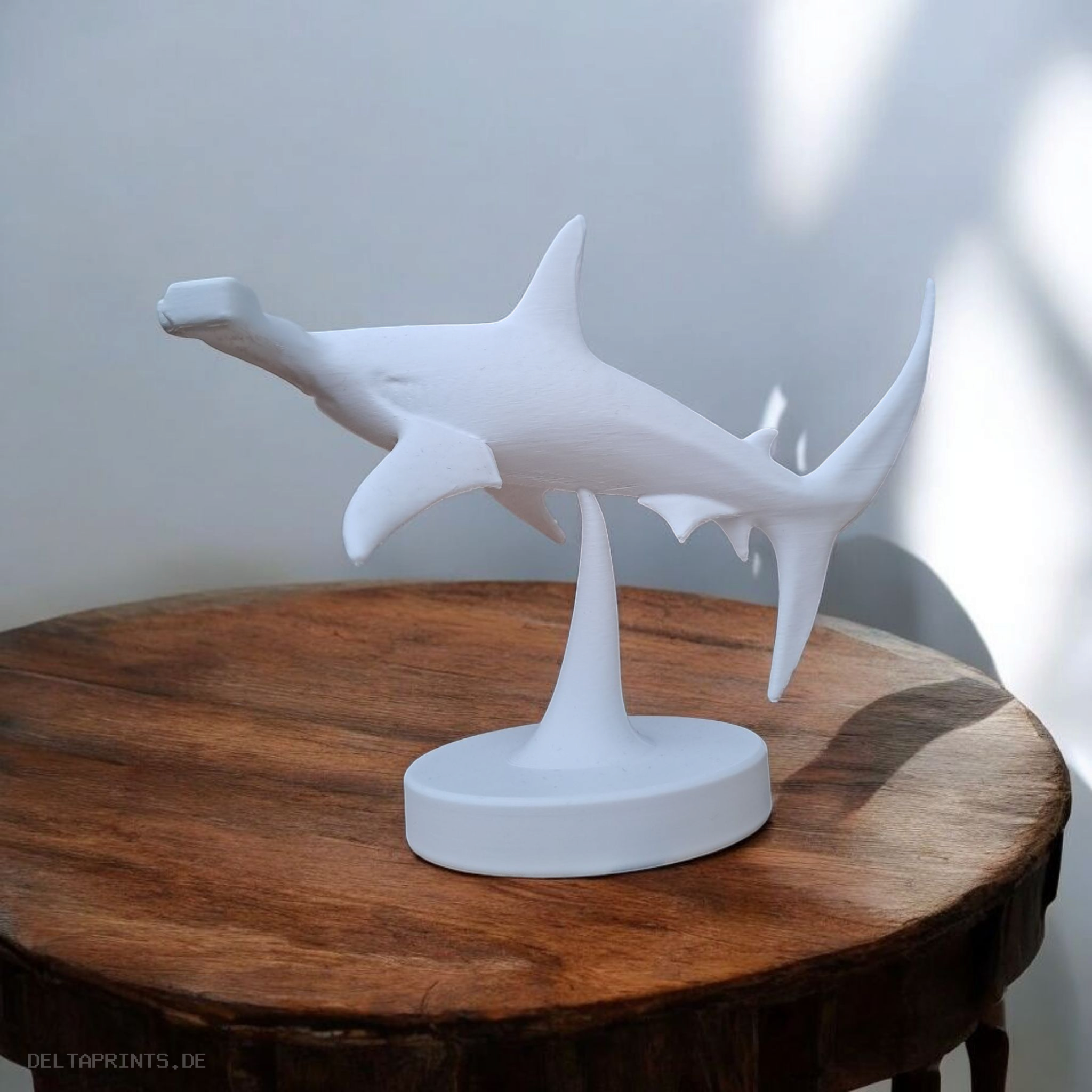 Sculpture #7 – „Hammerhead Shark“ 3D print product image 4 by Deltaprints