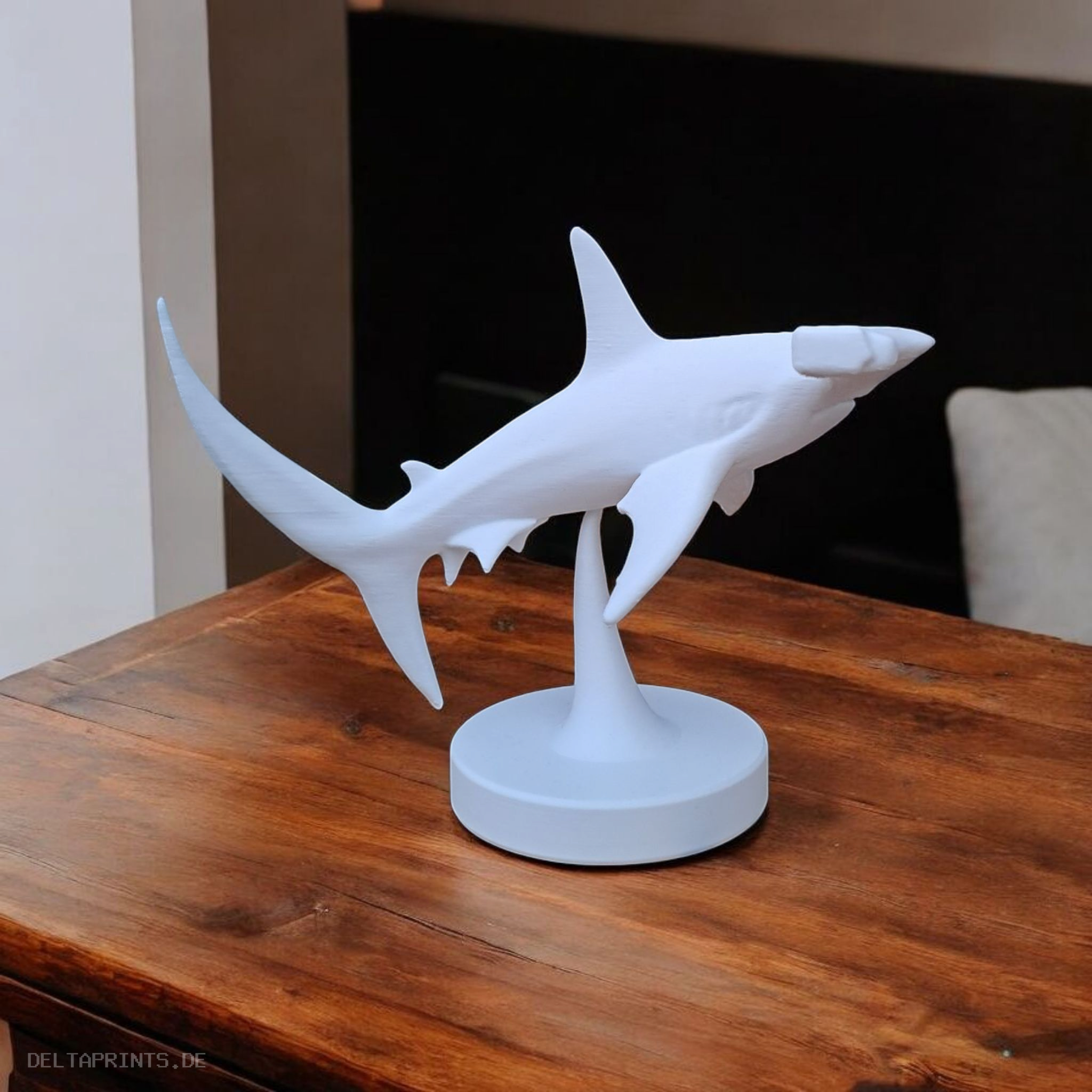 Sculpture #7 – „Hammerhead Shark“ 3D print product image 2 by Deltaprints