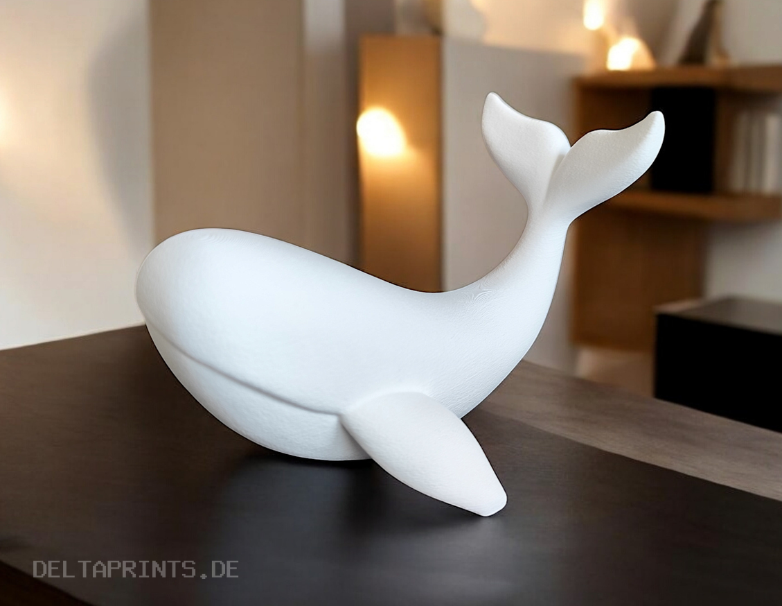 Sculpture #4 – „TheWhale“ commercial STL file Sculptures by Deltaprints