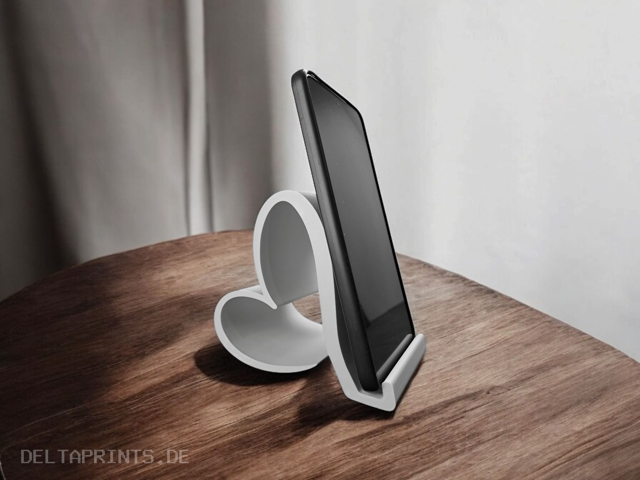 Smartphone holder „Valentine“ 3D print product image 4 by Deltaprints
