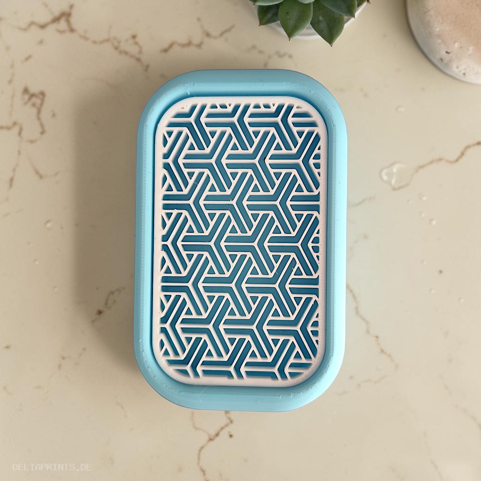 Modern Japandi Soap Dish 3D print product image 2 by Deltaprints