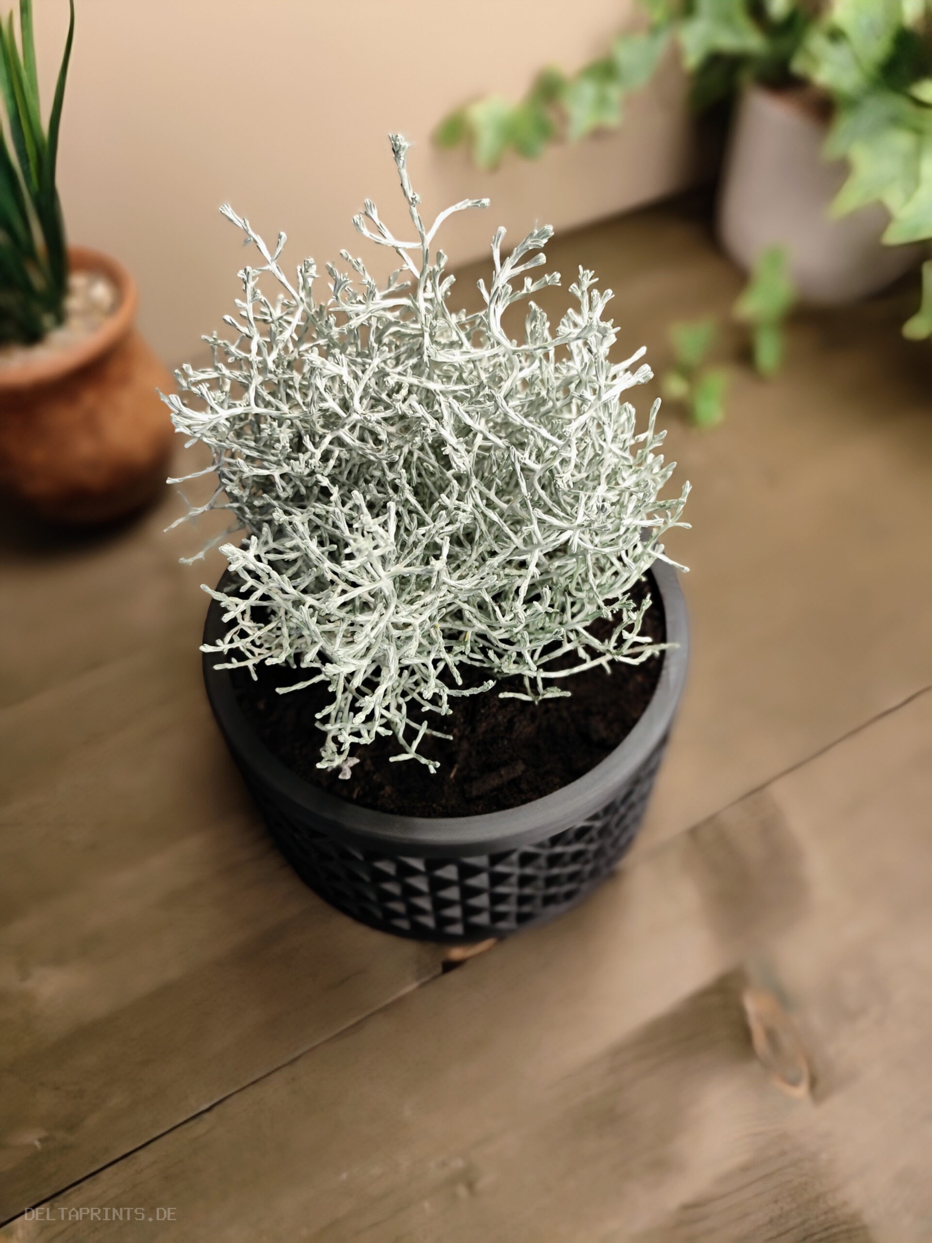 Design Plant Pot „Thousand squares“ 3D print product image 3 by Deltaprints