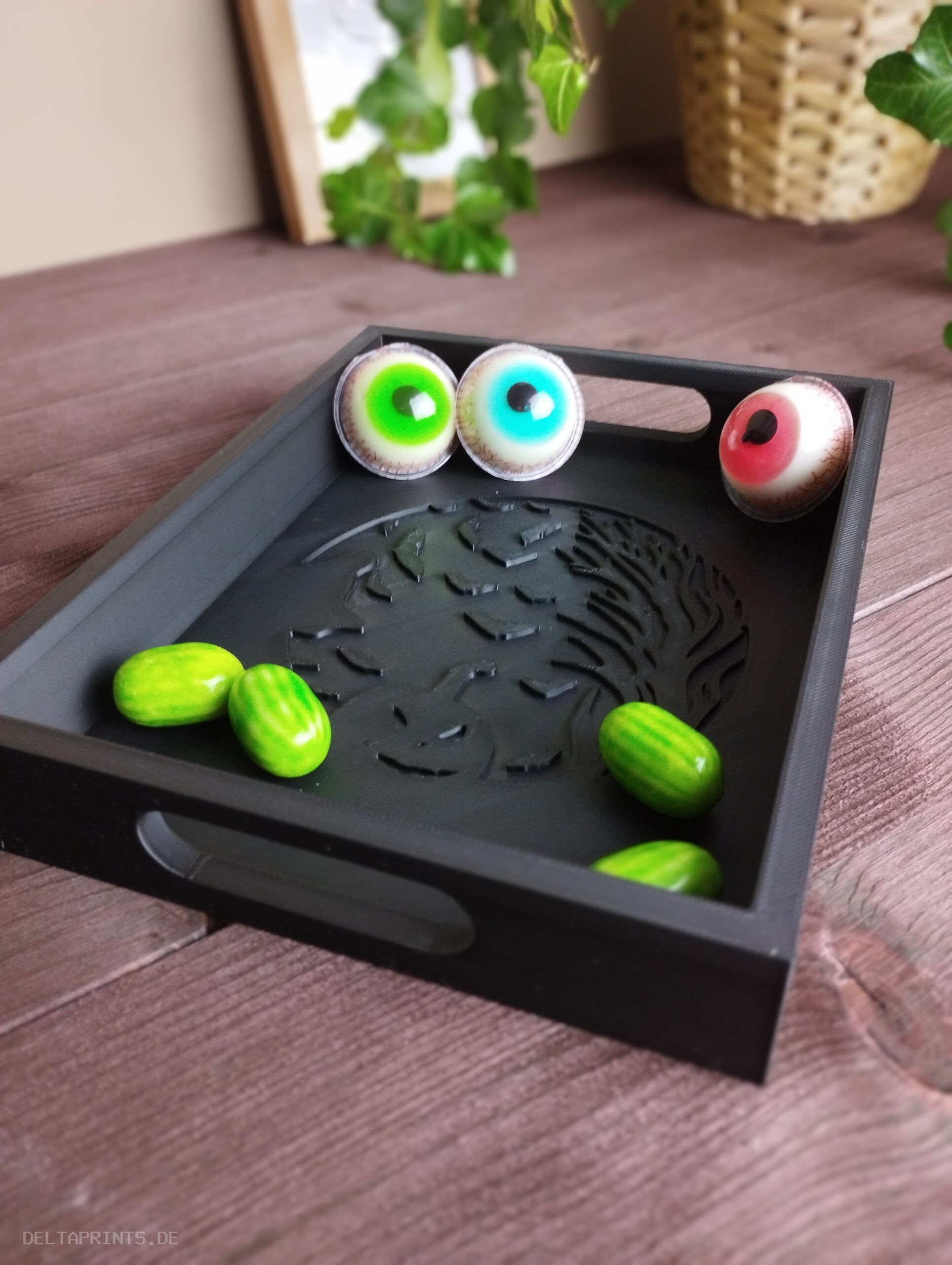 Halloween Candy Tray, Candy Caddy 3D print product image 2 by Deltaprints