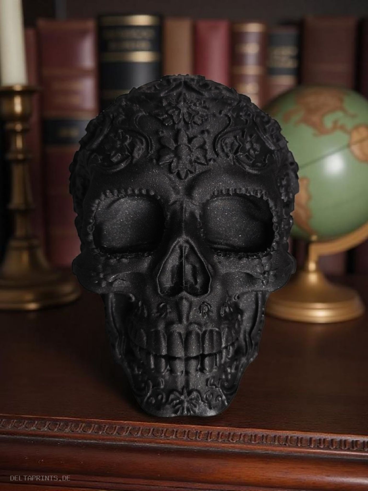 Mexican Ornament Skull 3D print product image 3 by Deltaprints