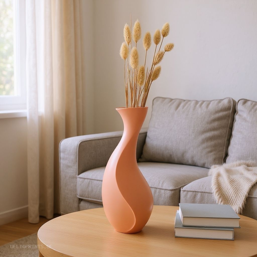 Timelessly beautiful, minimalist vase „Aura“ commercial STL file Vases by Deltaprints
