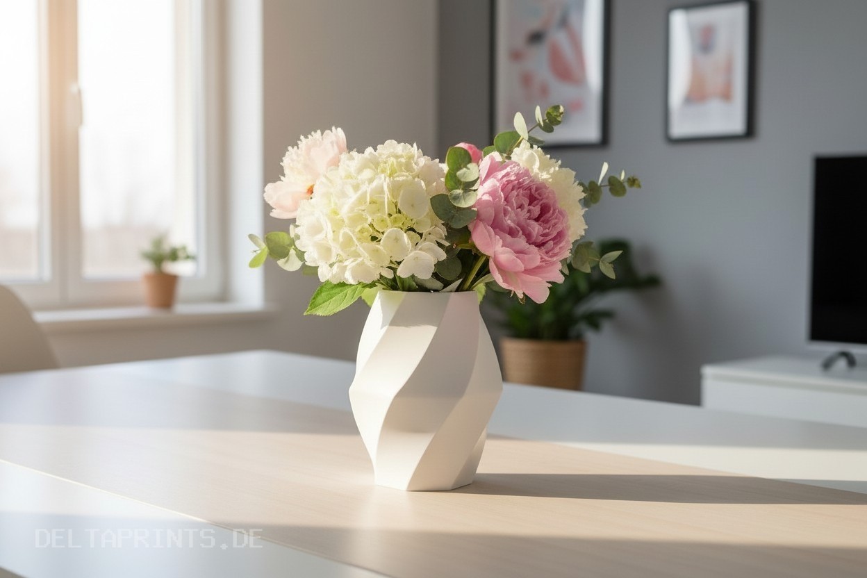 Swirled vase three of three 3D print product image 3 by Deltaprints