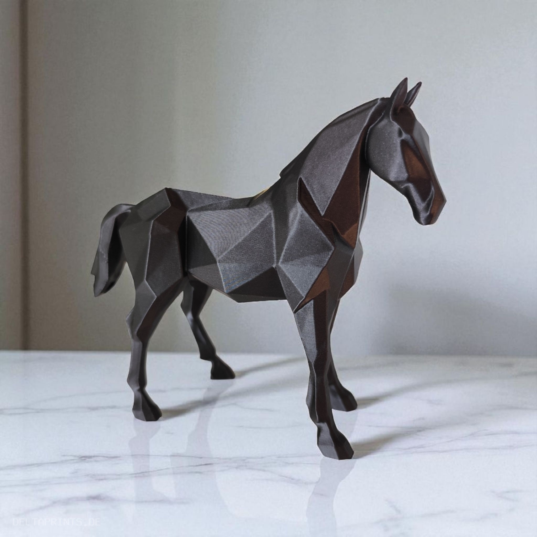 Sculpture #35 – The Stallion commercial STL file Sculptures by Deltaprints