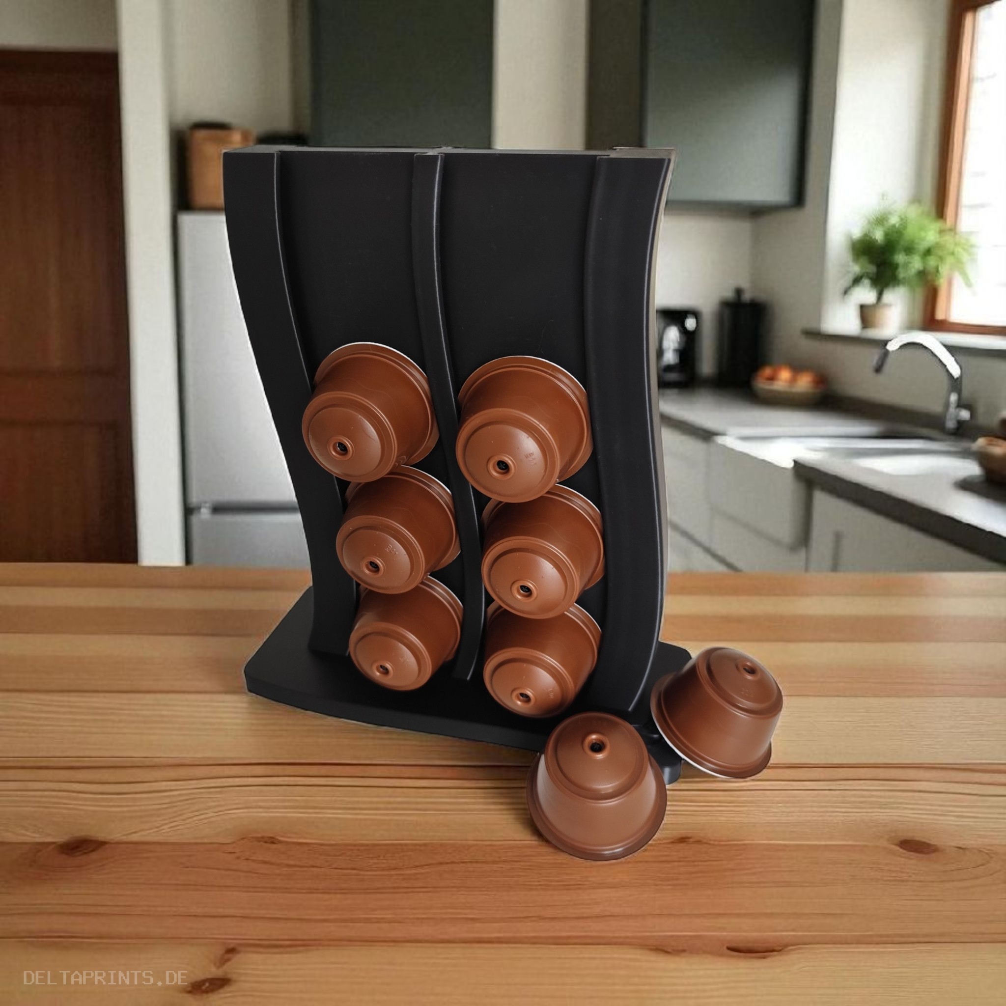 Wavy Holder for Dolche Gusto Capsules 3D print product image 3 by Deltaprints