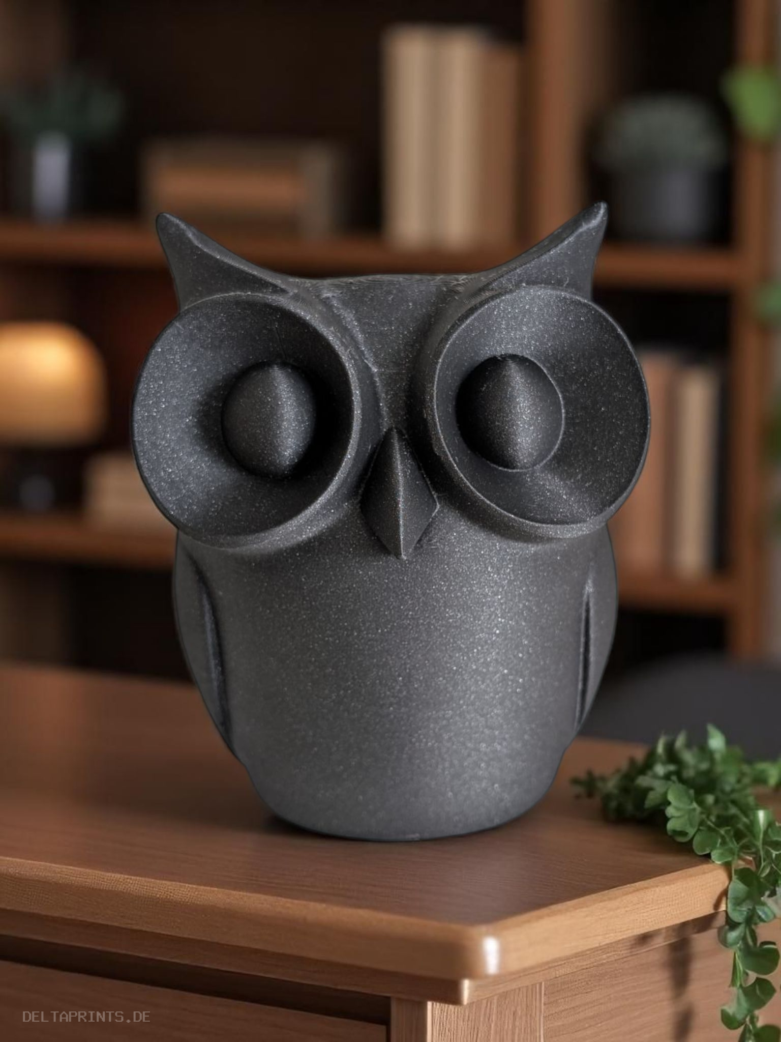 Sculpture #33 – Minimalist Owl Sculpture 3D print product image 2 by Deltaprints