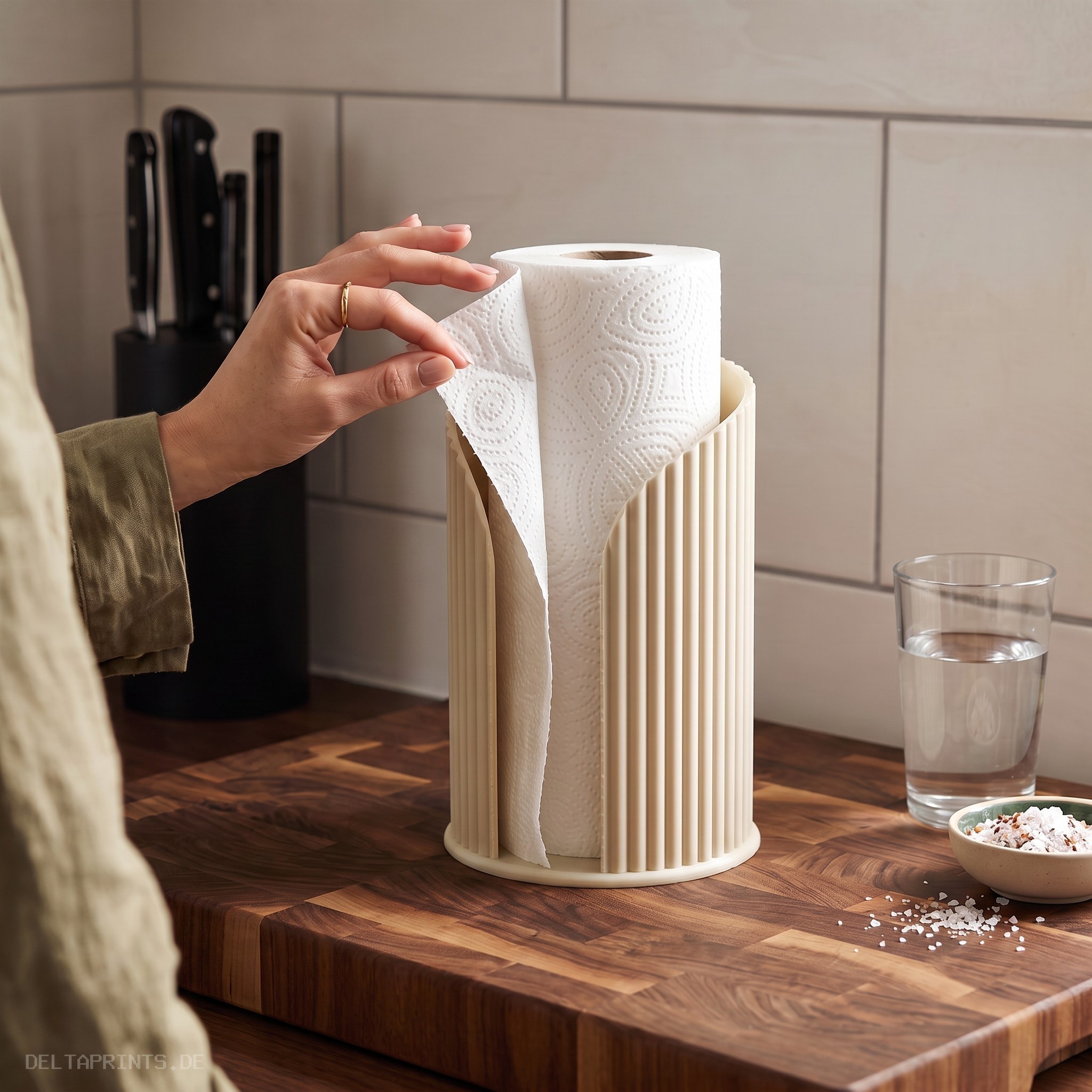 „Inca“ Paper Towel Holder 3D print product image 4 by Deltaprints