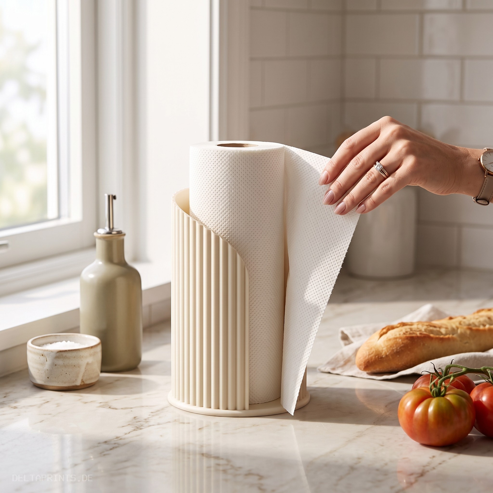„Inca“ Paper Towel Holder 3D print product image 2 by Deltaprints