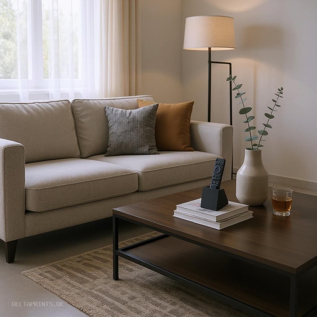 Single Remote Control Holder, Stand 3D print product image 4 by Deltaprints