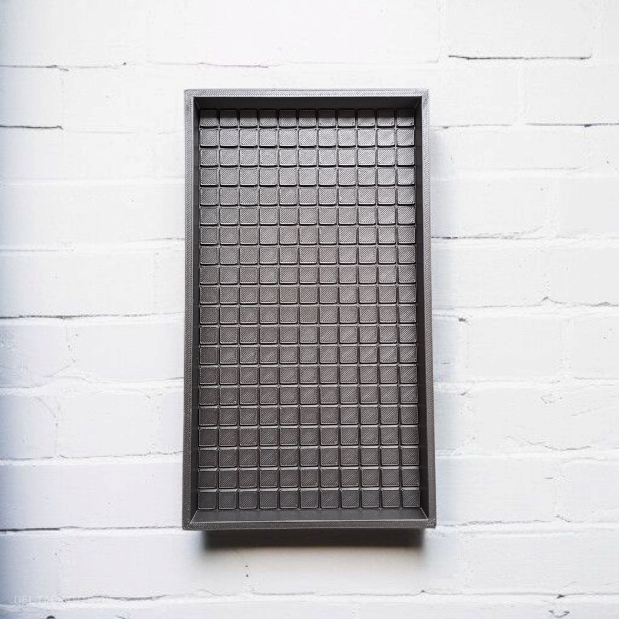 Designer Key and Small Items Tray „Bricked“ 3D print product image 3 by Deltaprints