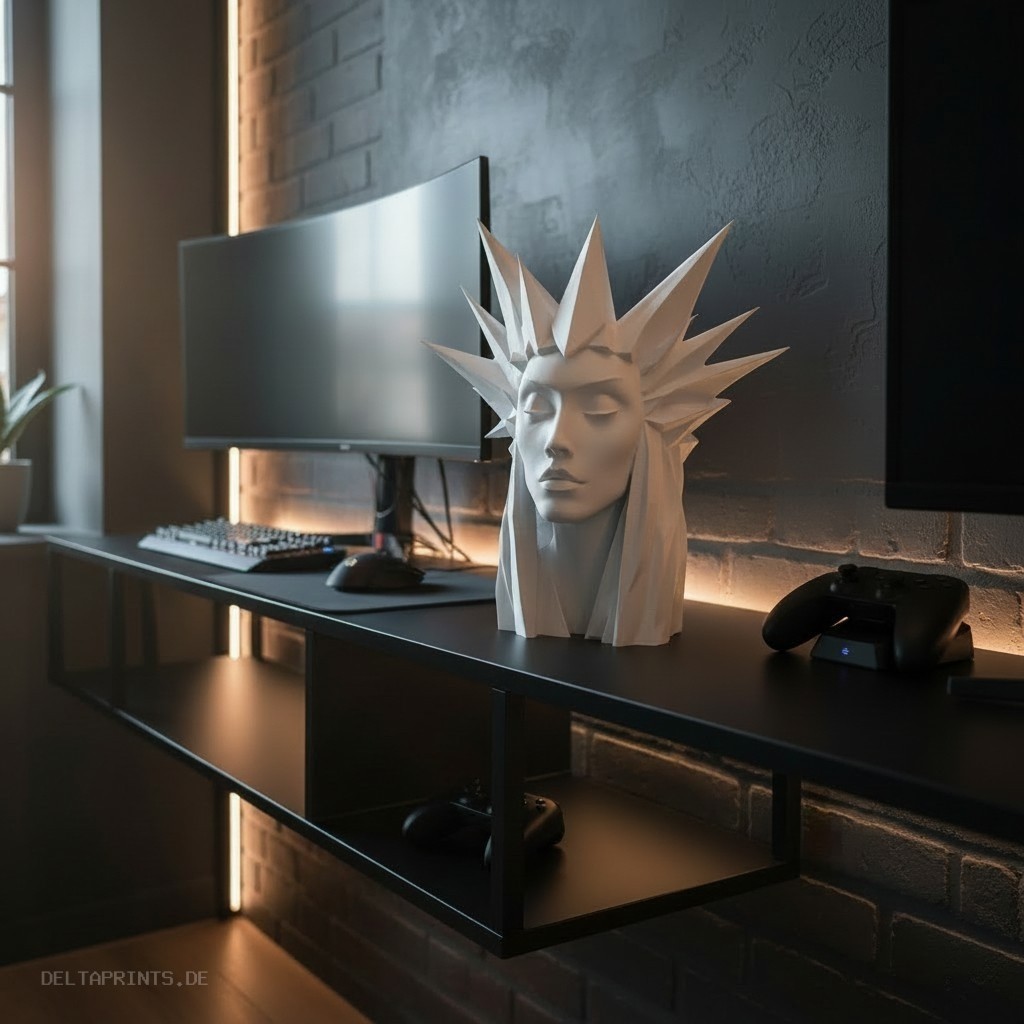 Sculpture #51 – The Ice Queen 3D print product image 4 by Deltaprints