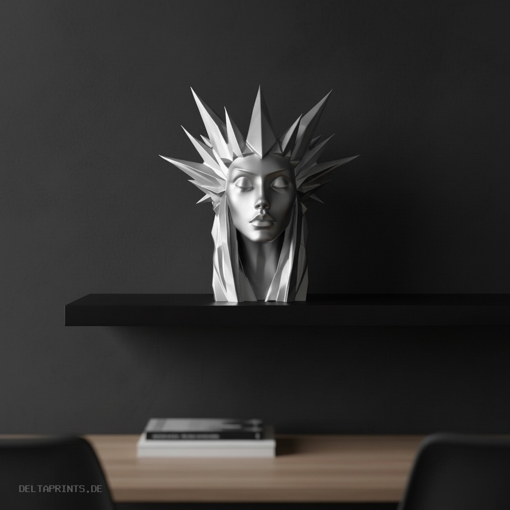 Sculpture #51 – The Ice Queen 3D print product image 3 by Deltaprints