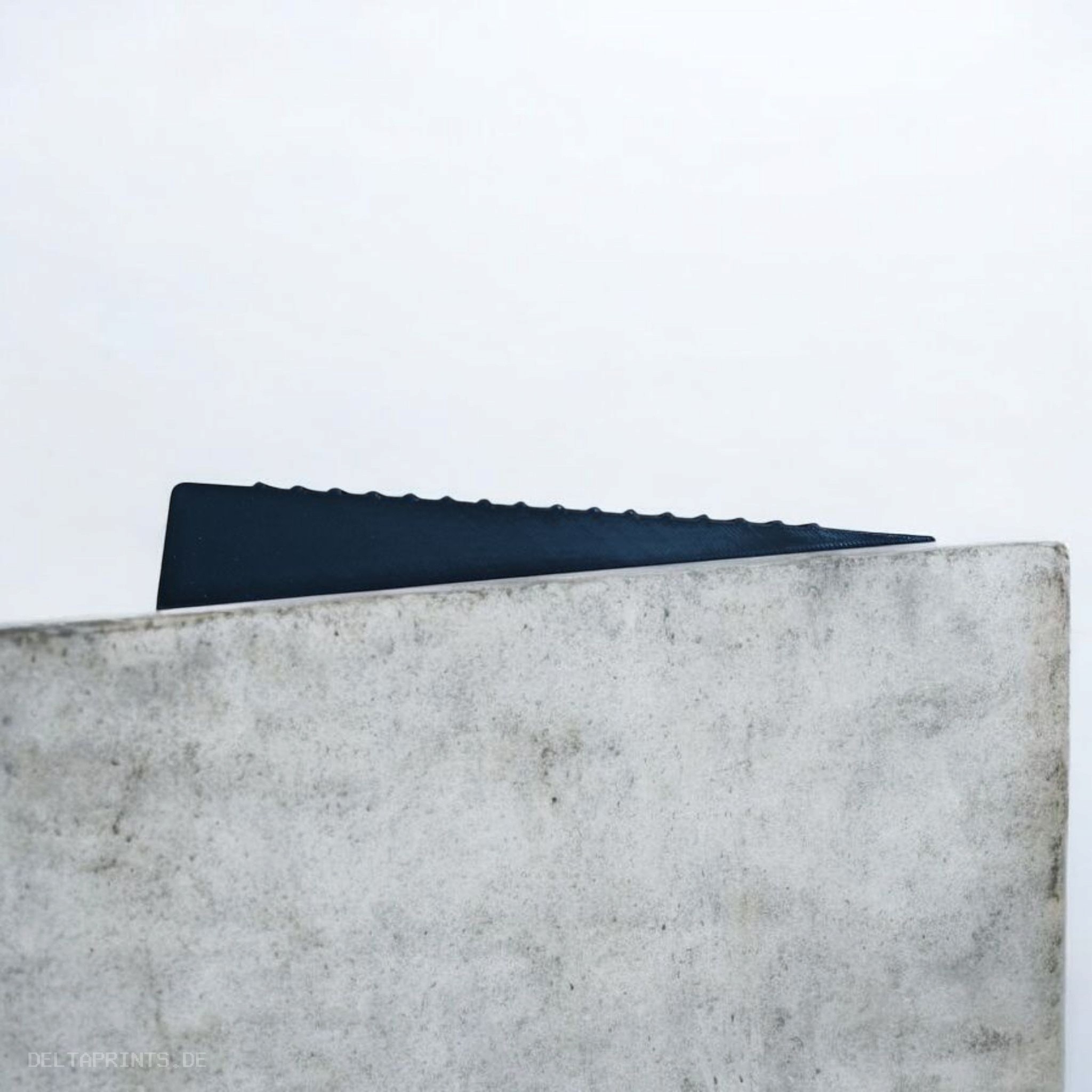 Strong Door Wedge With Anti-Slip Grooves 3D print product image 3 by Deltaprints