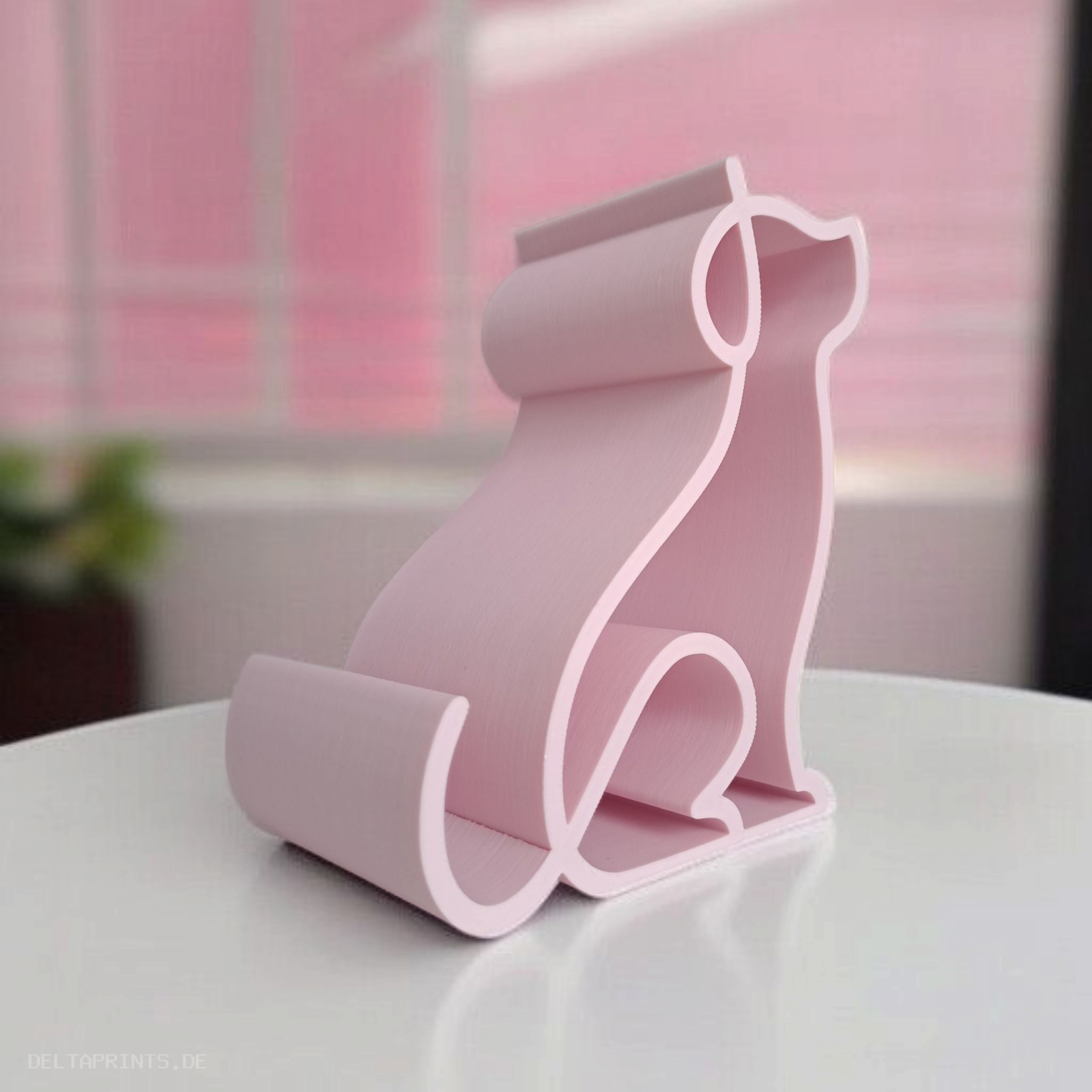 Smartphone holder „Puppy“, Doggy Phone holder 3D print product image 4 by Deltaprints